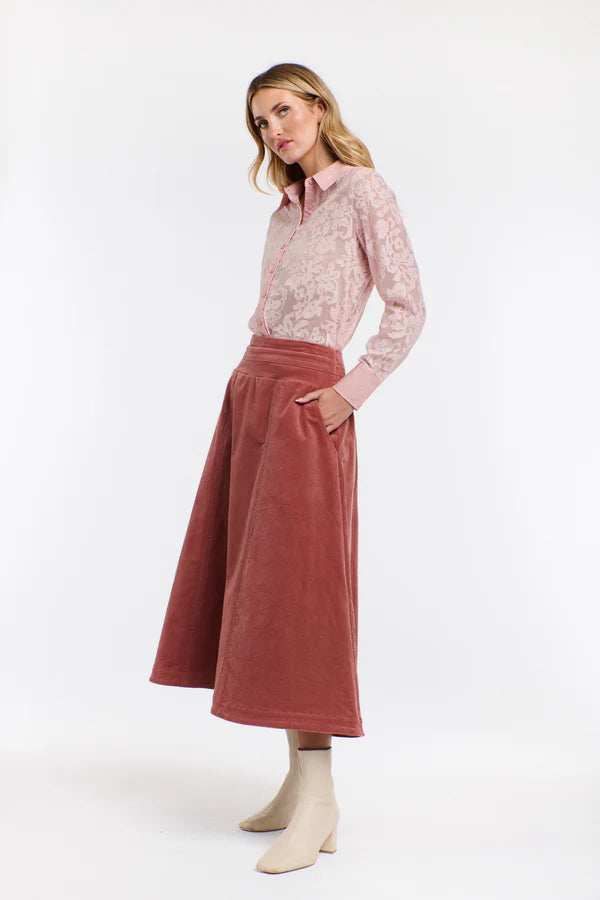 Dakota Cord Skirt