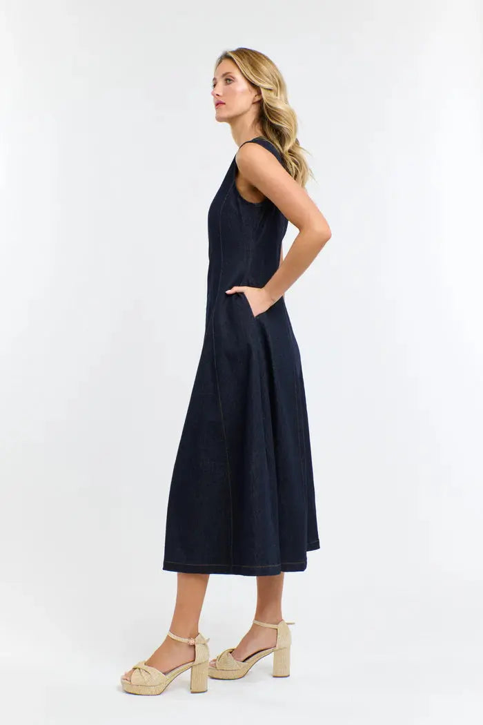Olsen Denim Zip Dress 365 Days