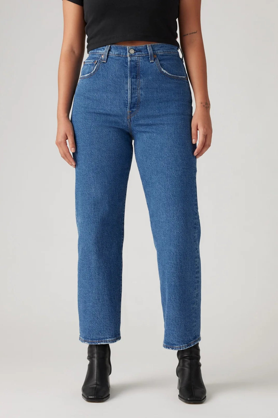 Ribcage Straight Ankle Jeans
