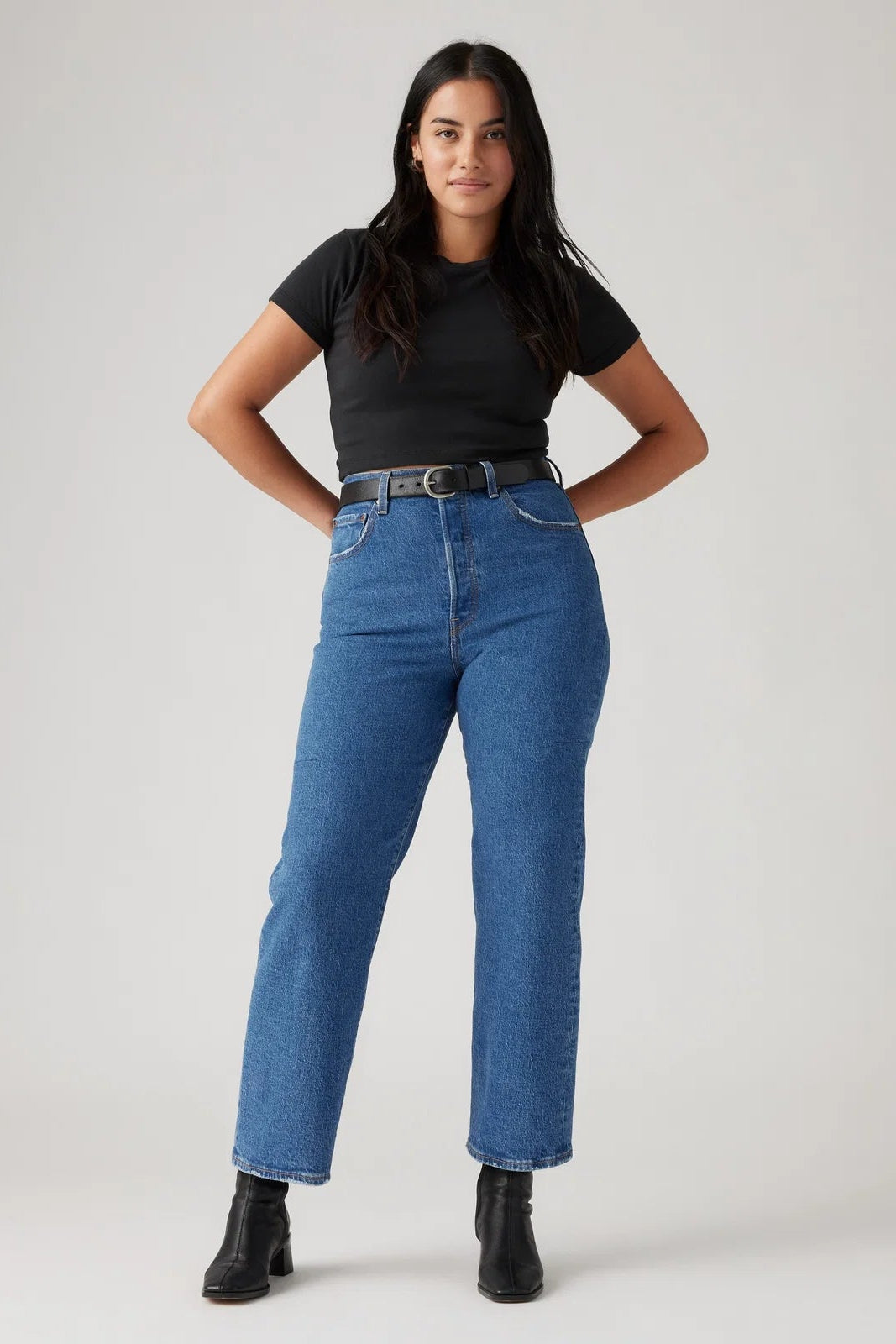 Ribcage Straight Ankle Jeans