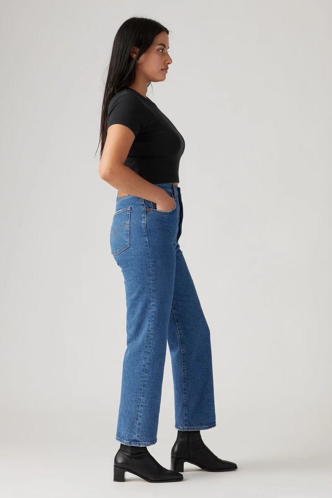 Ribcage Straight Ankle Jeans