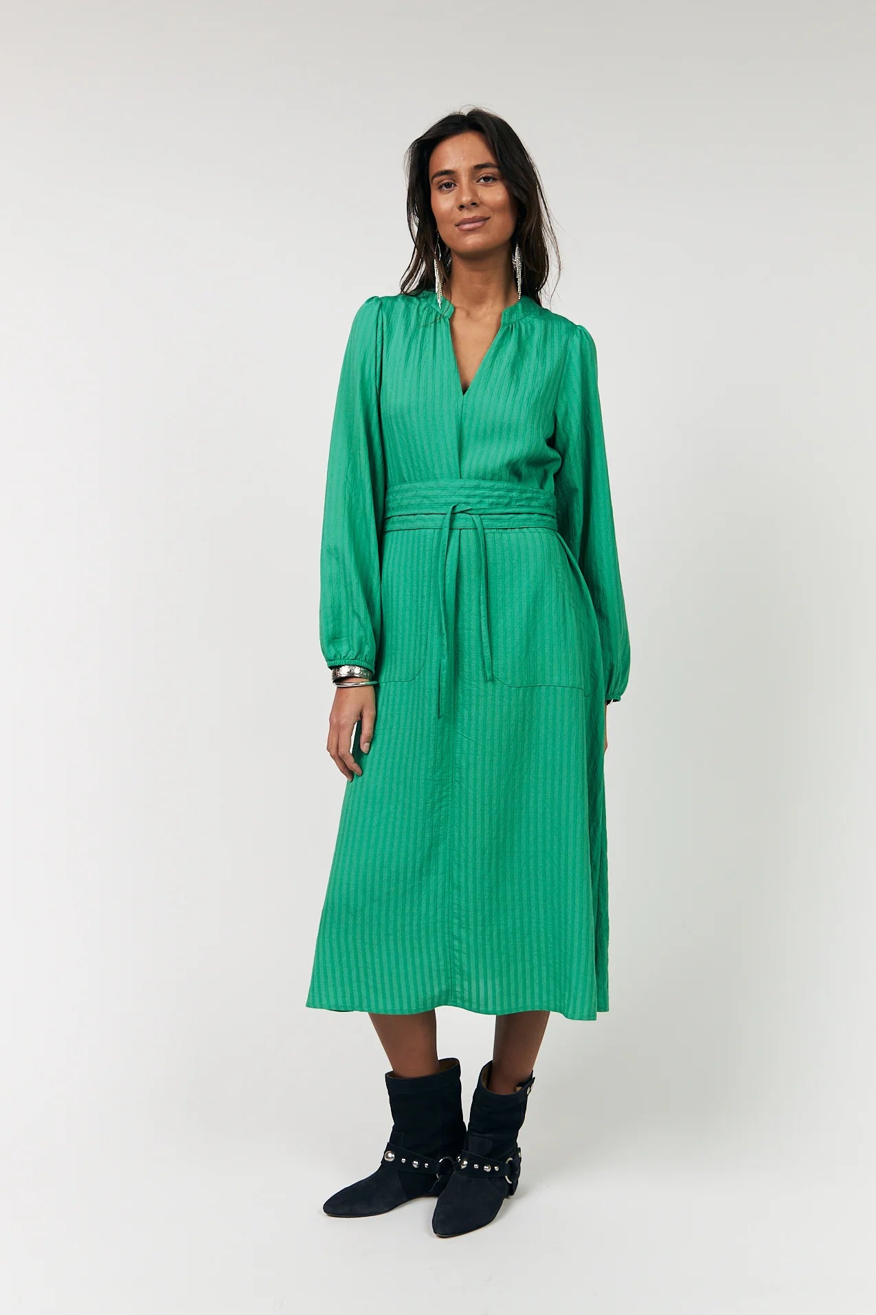 Parisll Midi Dress Ls