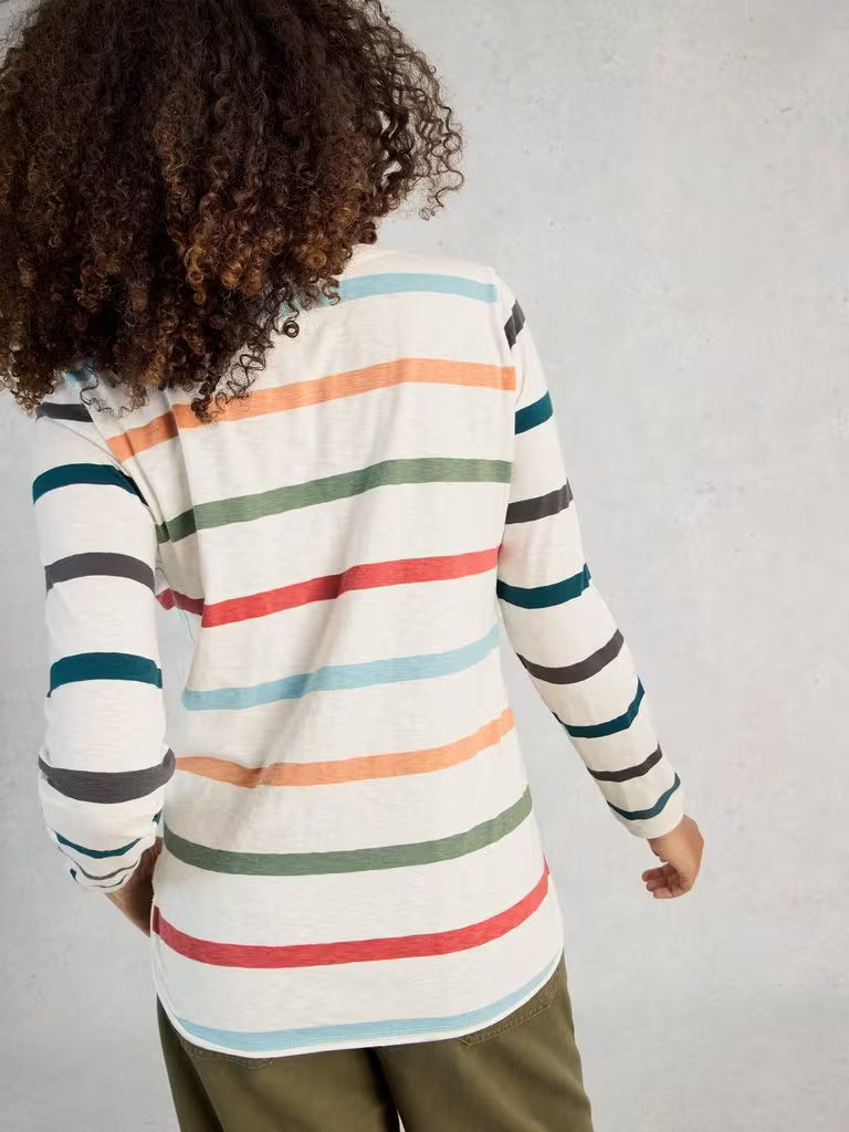 Clara Ls Stripe Tee