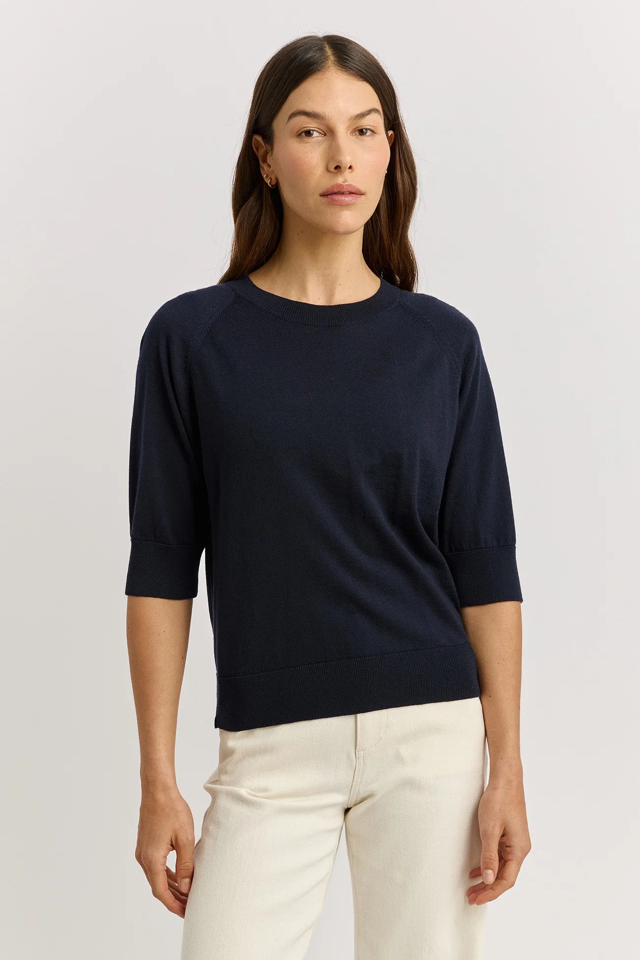 EXTRA FINE RAGLAN SLEEVE TOP