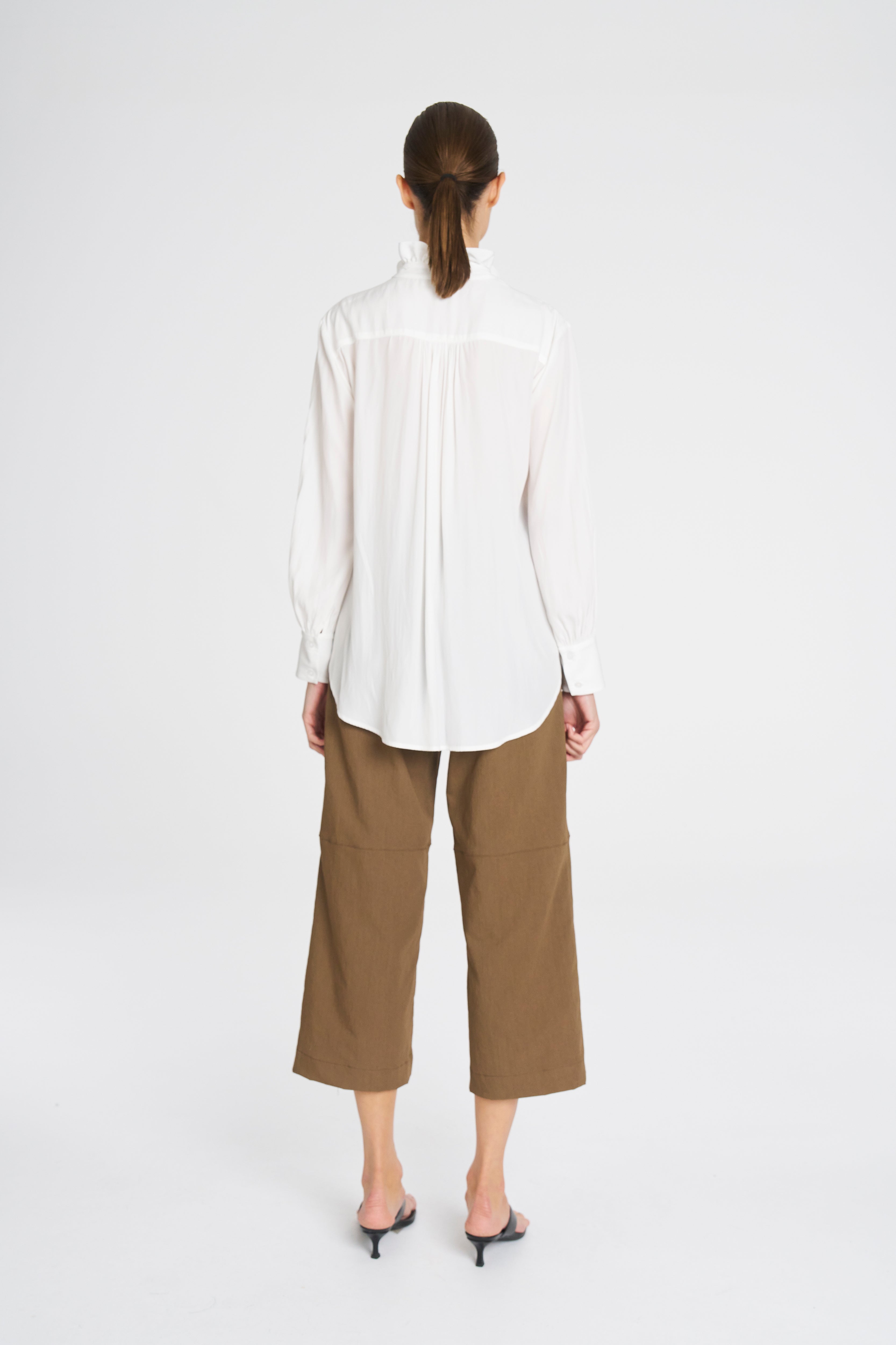 Frill Neck Blouse