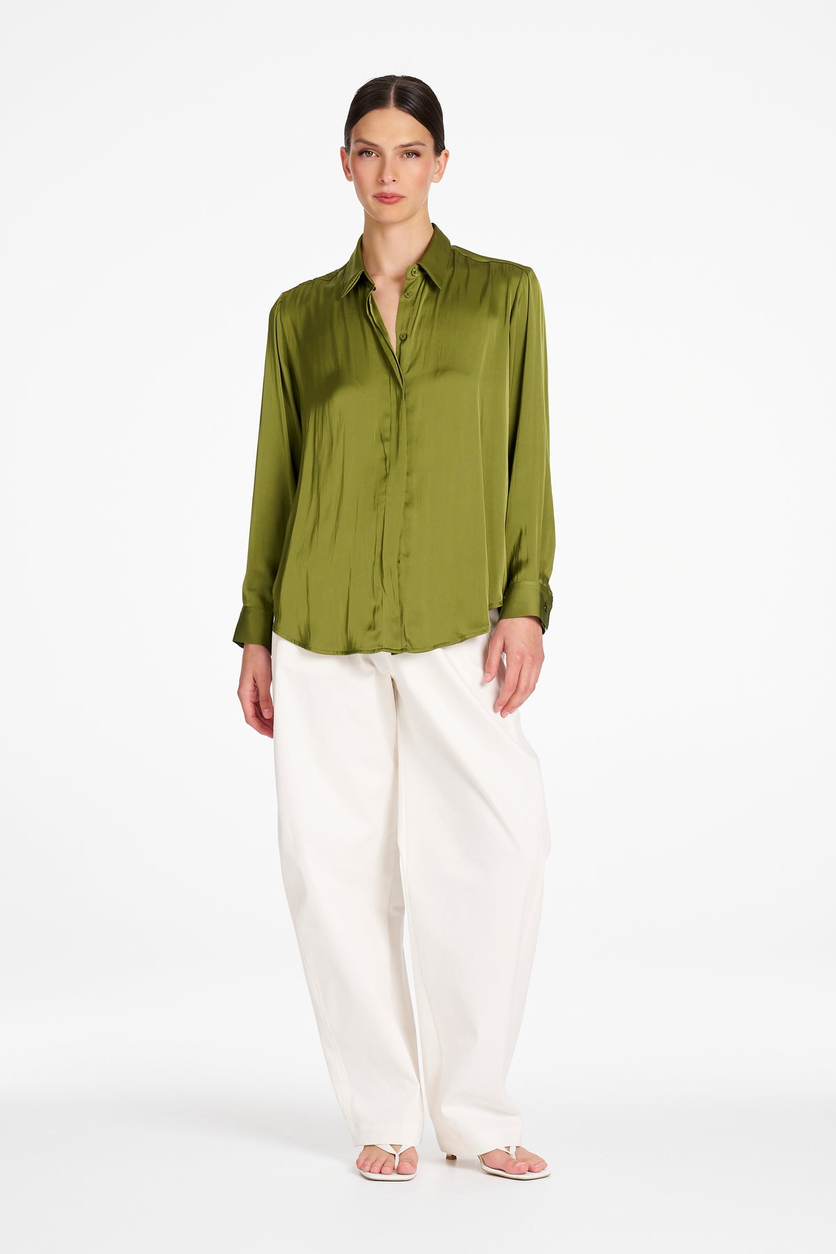 Charmeuse Shirt by Mela Purdie