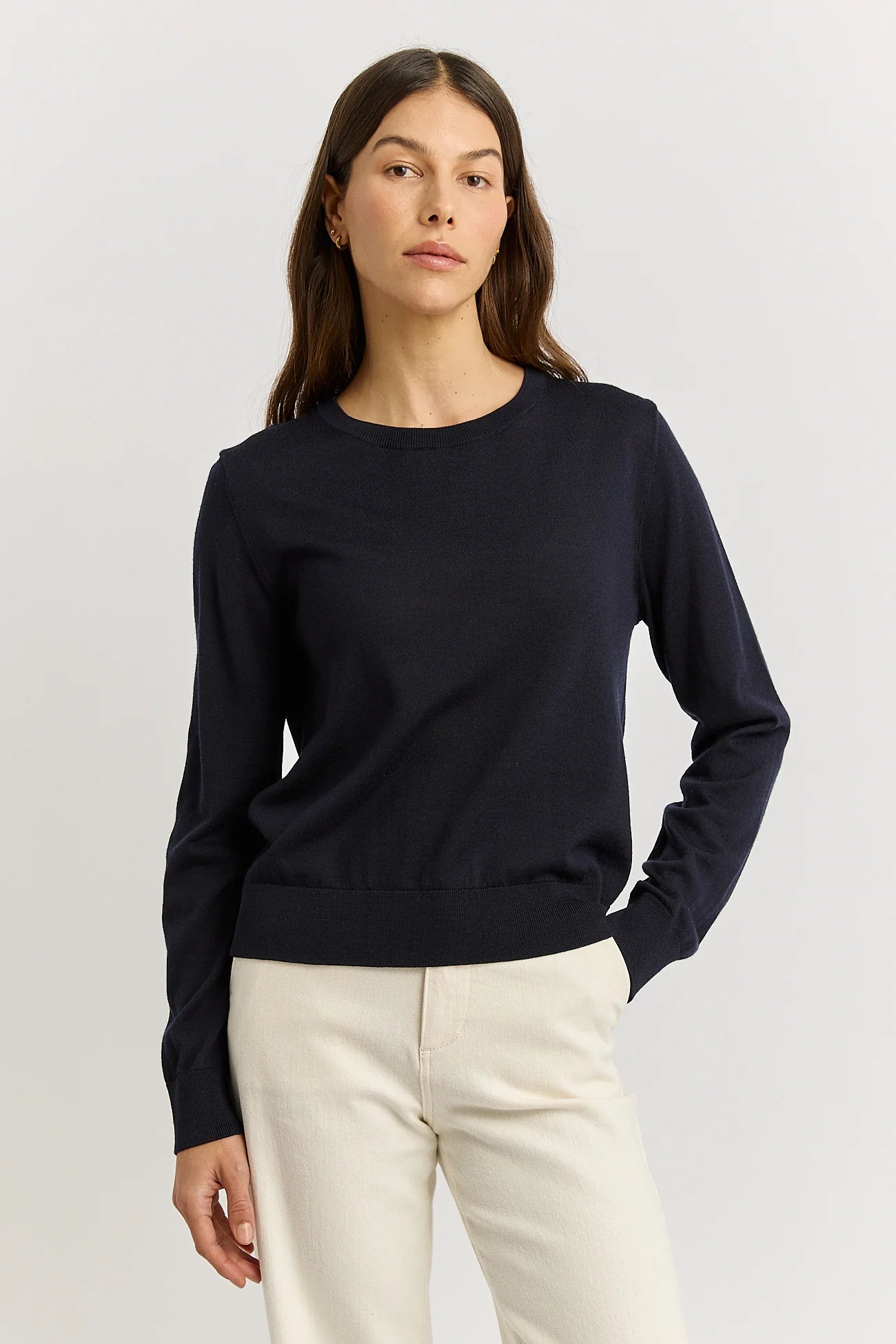 EXTRA FINE KNIT CREW