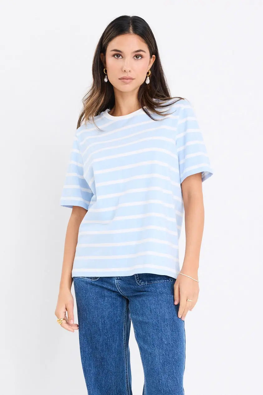 Binding Boxy Fit Tee ReUnion Label