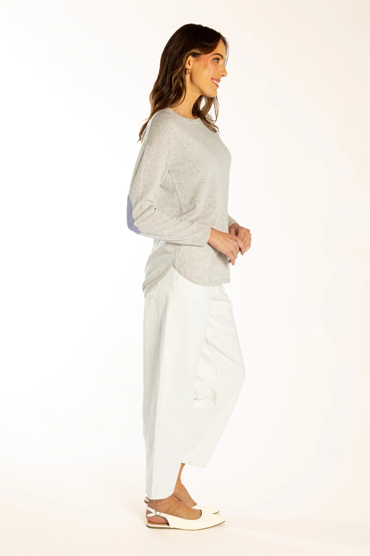 Swing Jumper with Patches