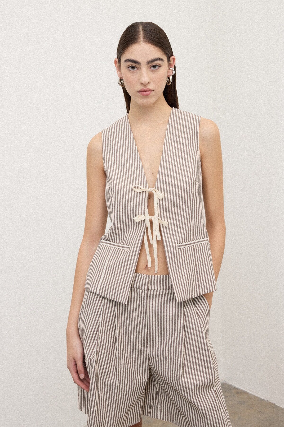 Striped Vest