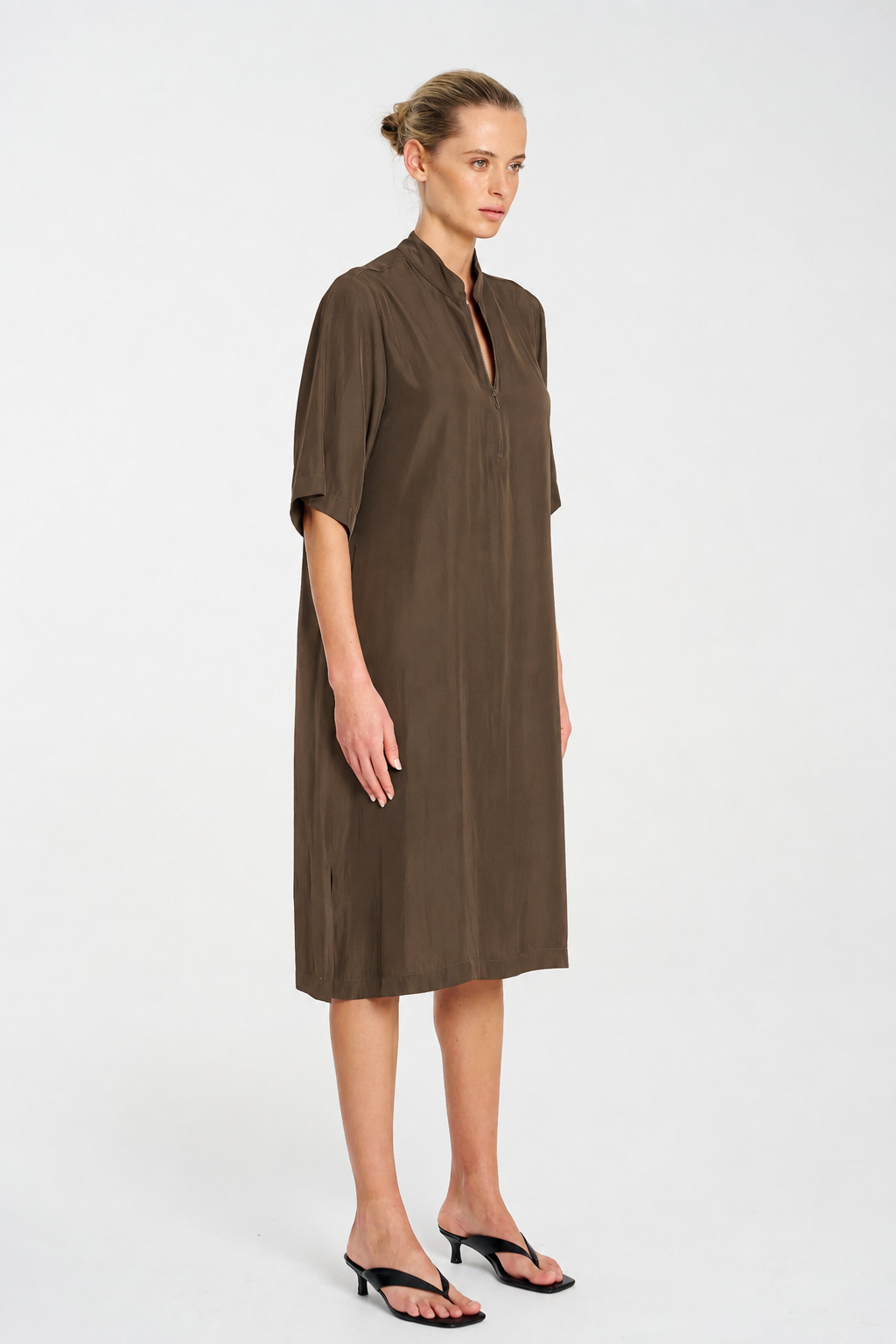 Zip Plaza Dress