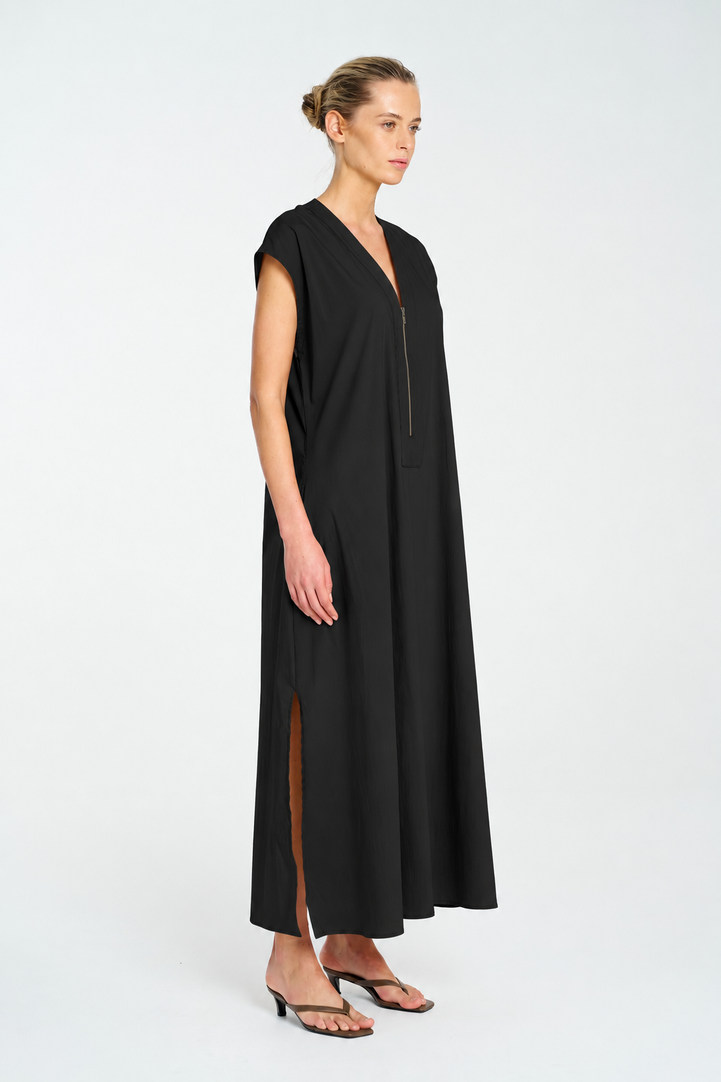 Zip Slice Dress