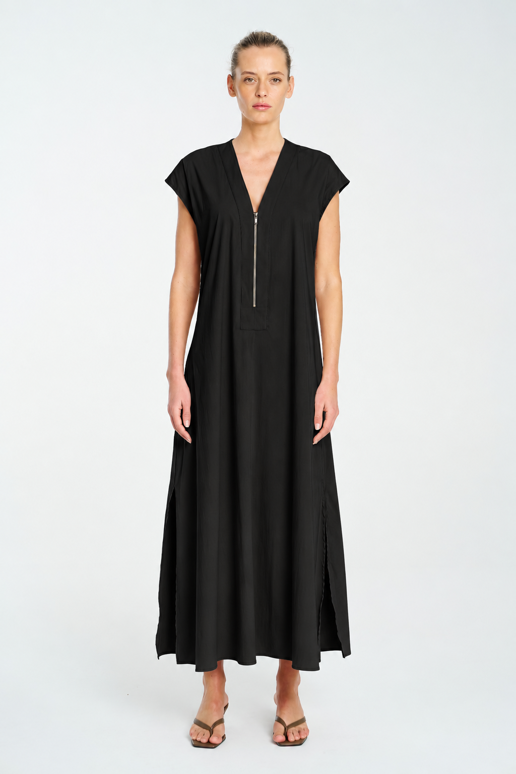 Zip Slice Dress
