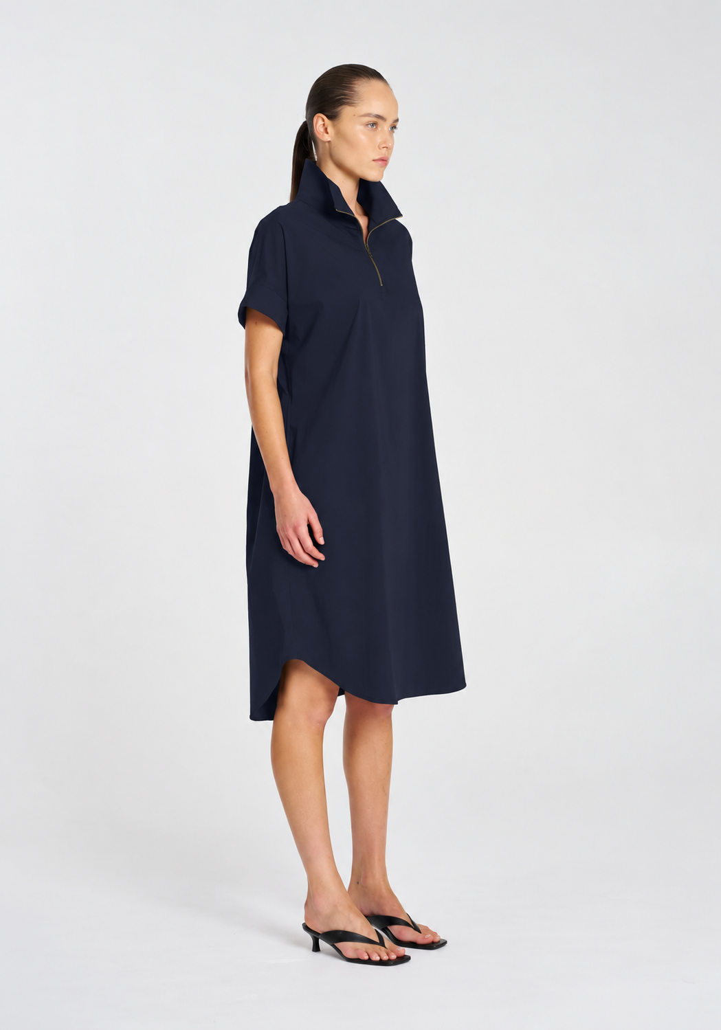 Half Zip Dress
