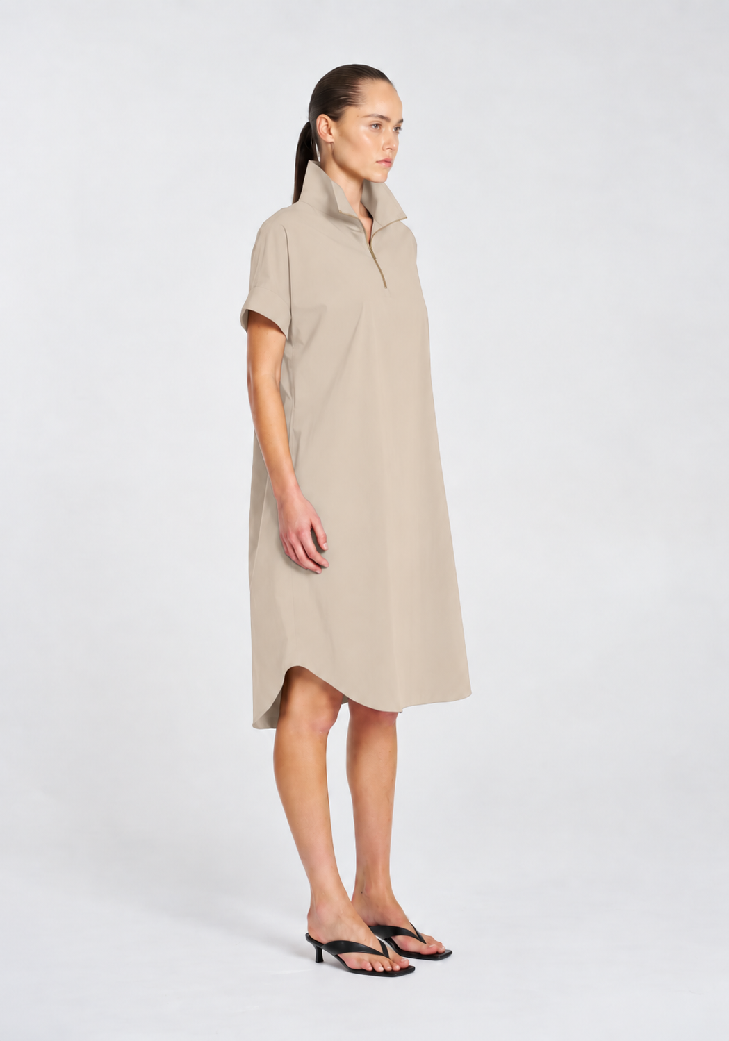 Half Zip Dress