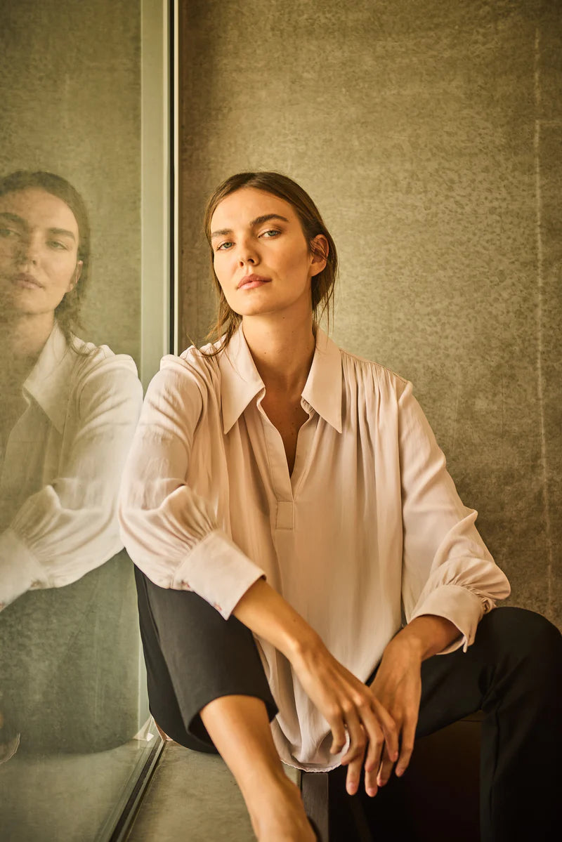 Gathered Blouse
