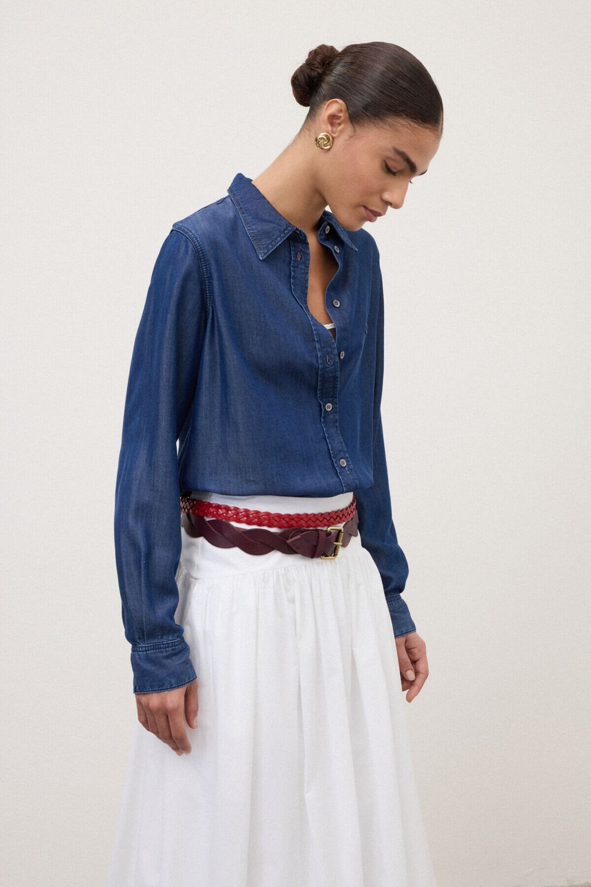 Jea Denim-effect Shirt