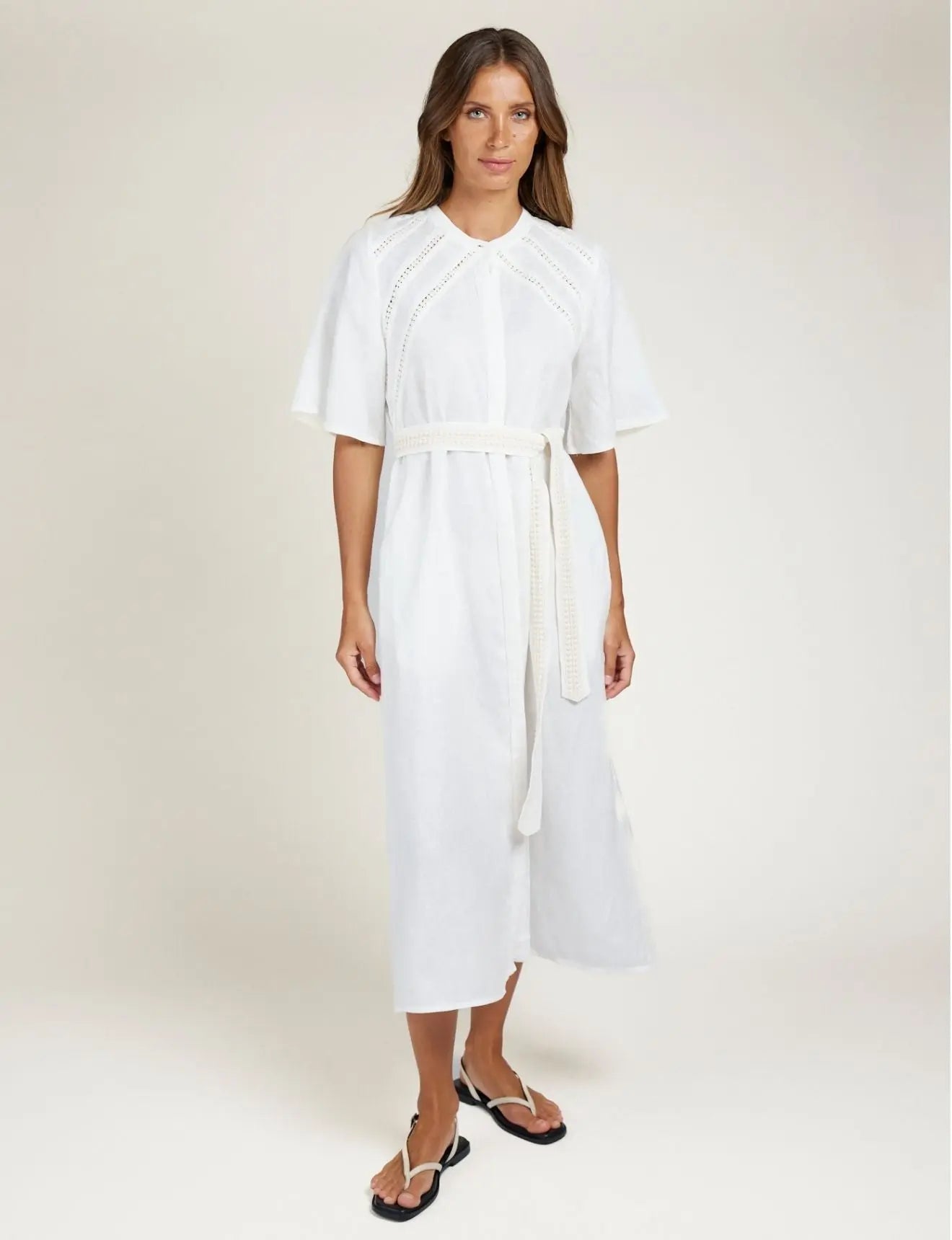 Lace Trim Dress State of Embrace