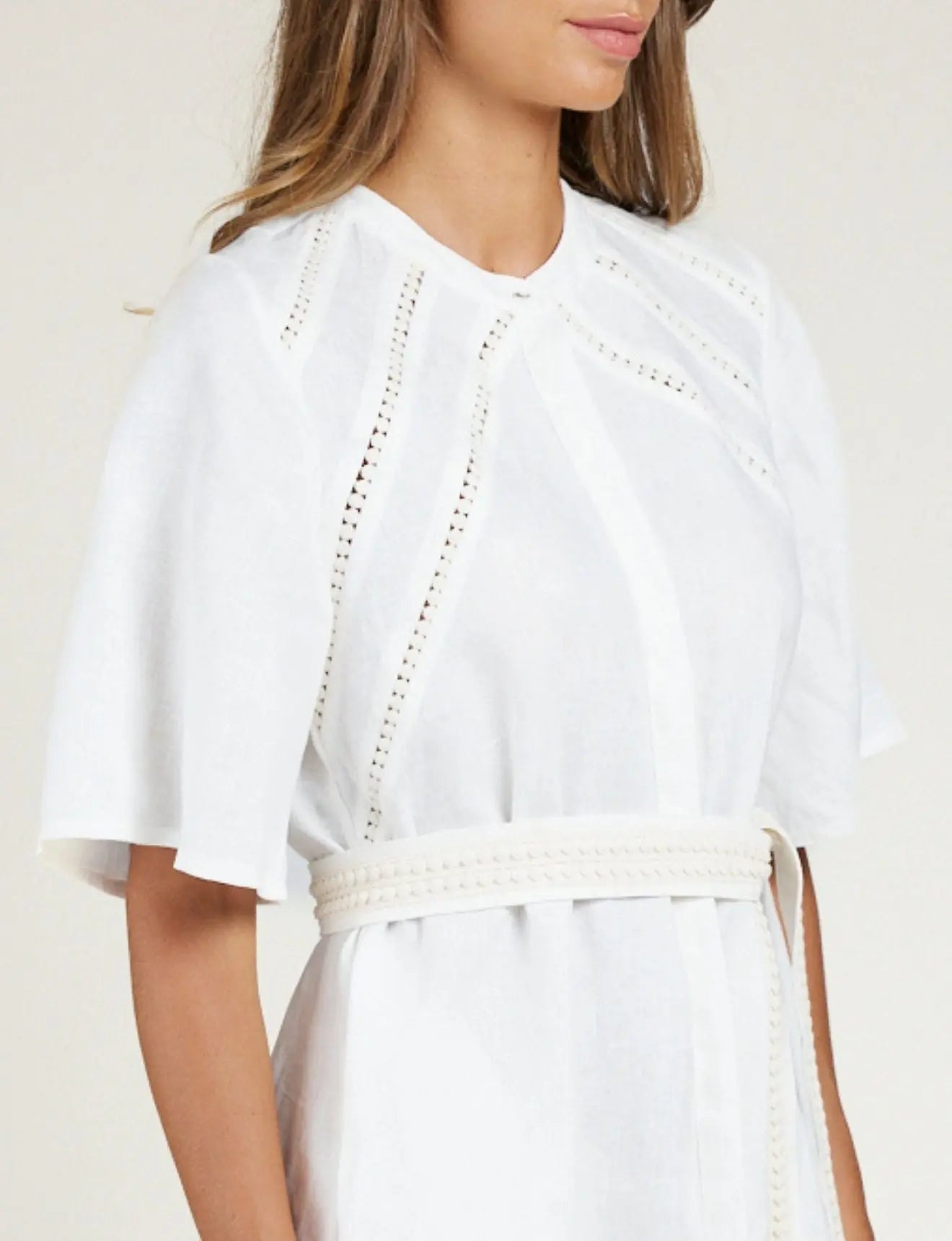 Lace Trim Dress State of Embrace