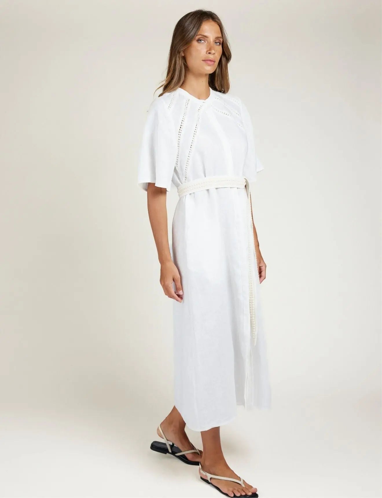 Lace Trim Dress State of Embrace