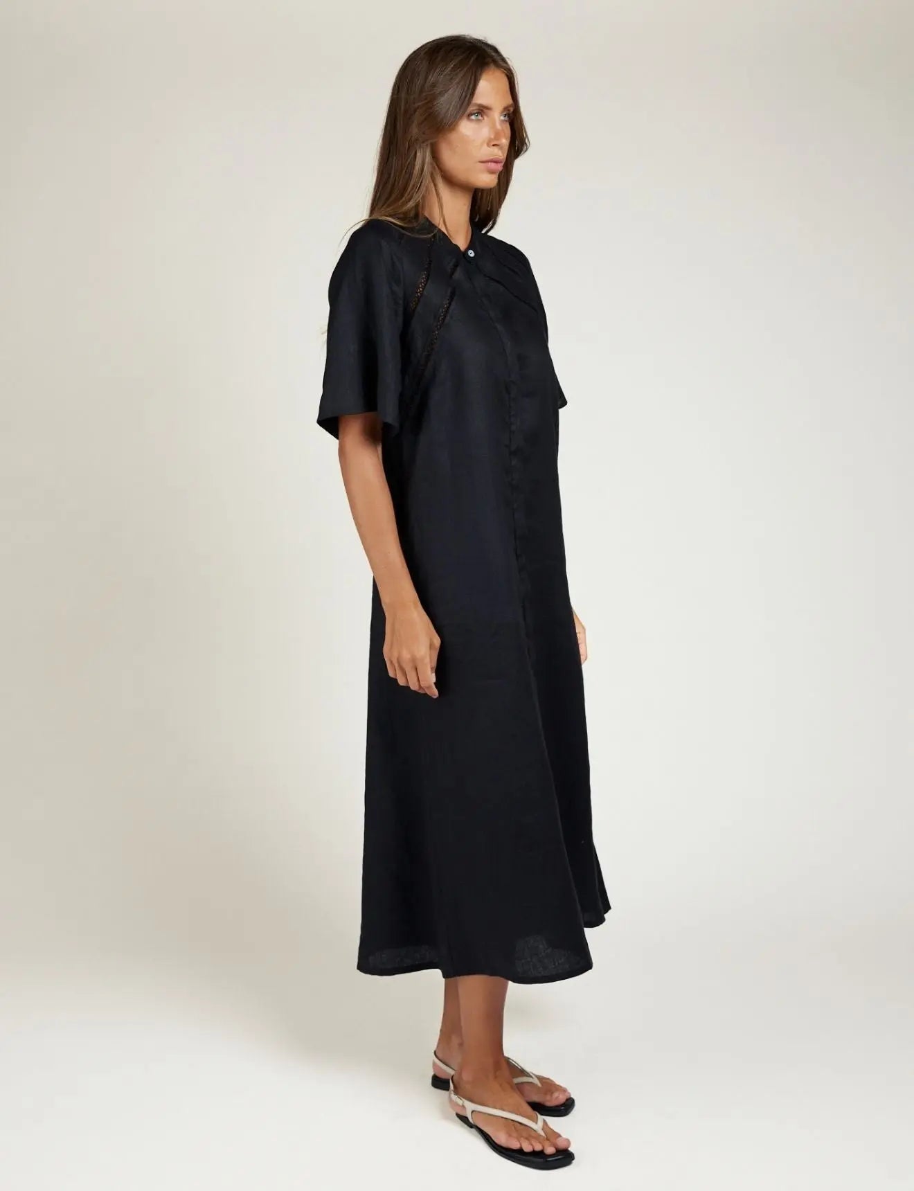 Lace Trim Dress State of Embrace