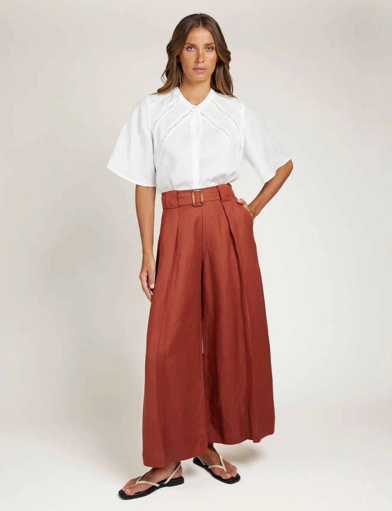 Lace Trim Top State of Embrace