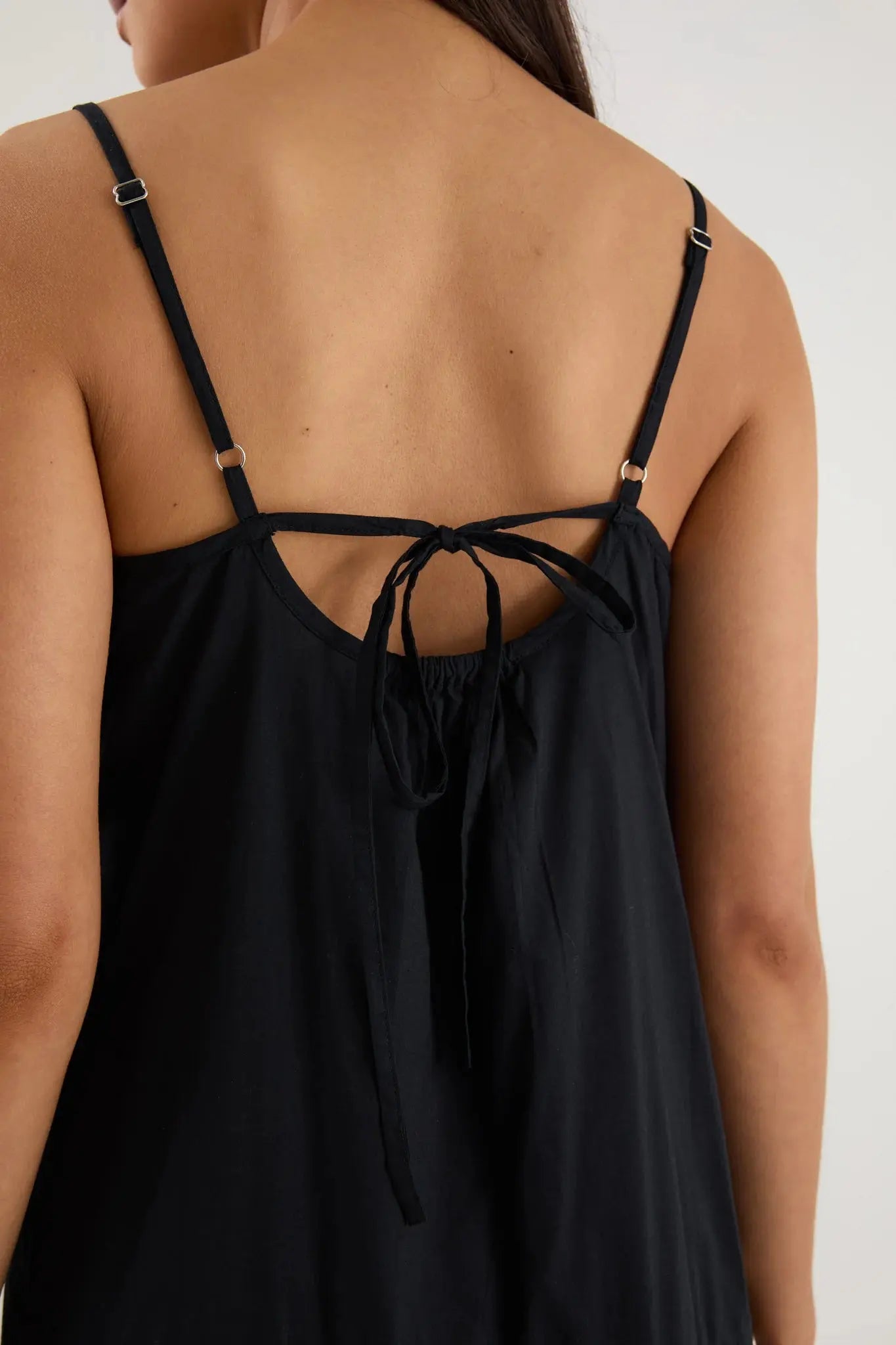 Lately Black Strappy Tiered Maxi Dress Ivy + Jack