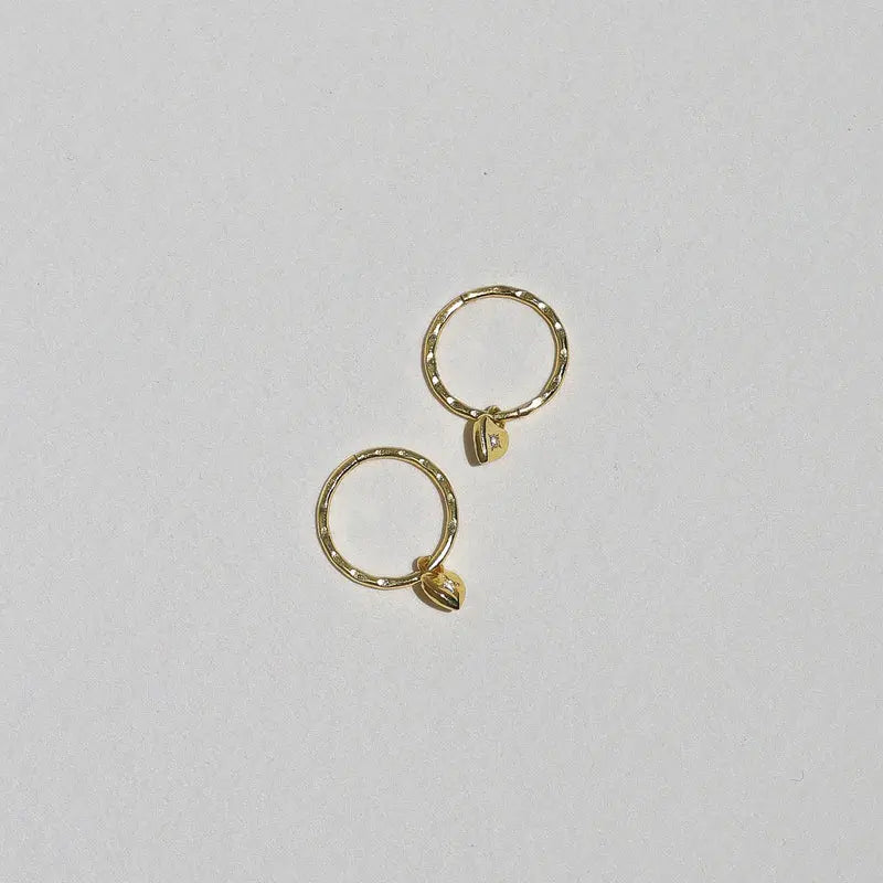 Mini Heart Hoops Saint Valentine