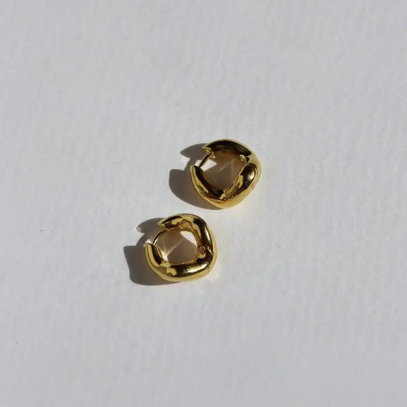 Wabi Sabi Mini Hoops Saint Valentine