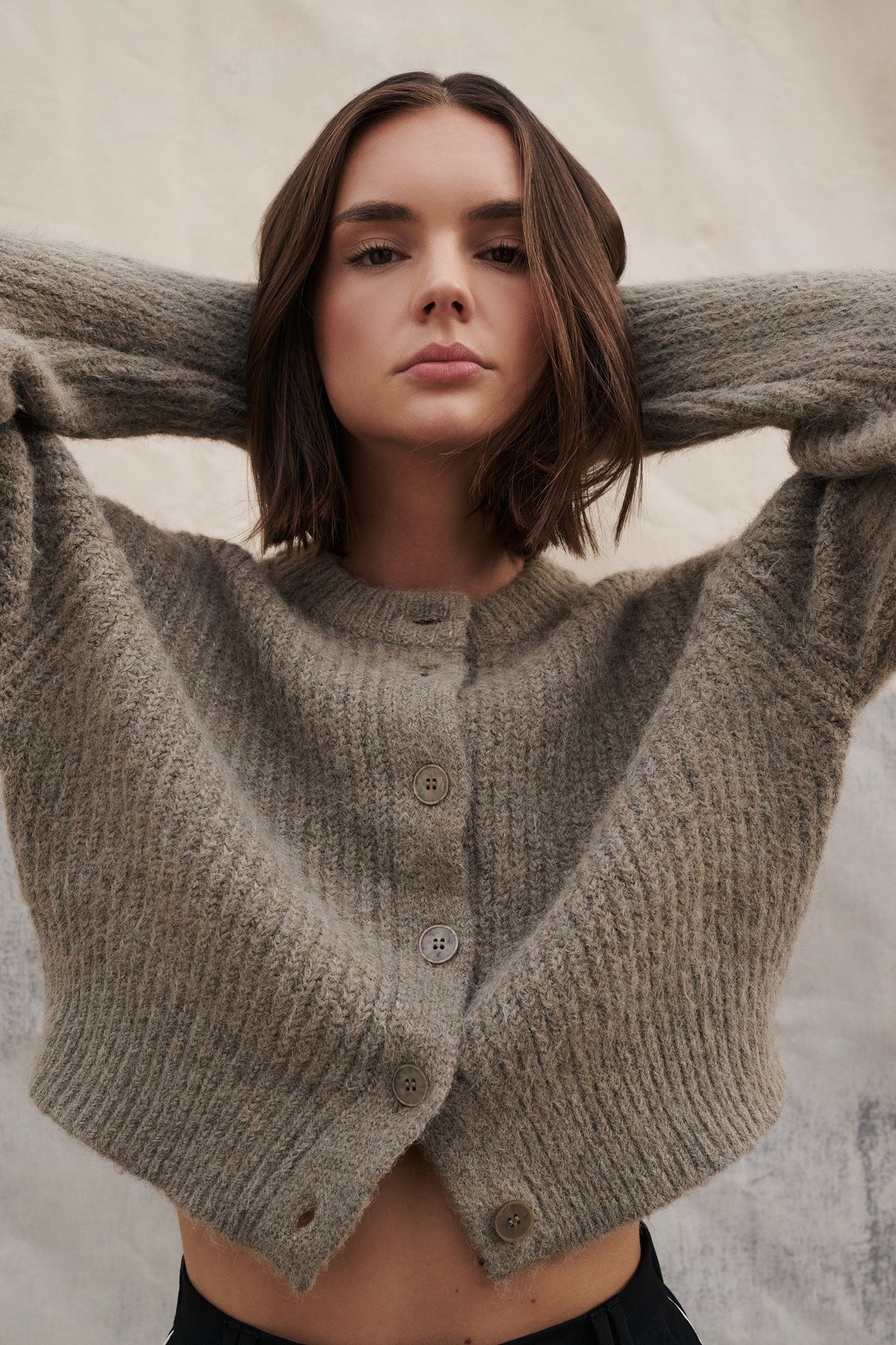 Nixon Cropped Cardigan