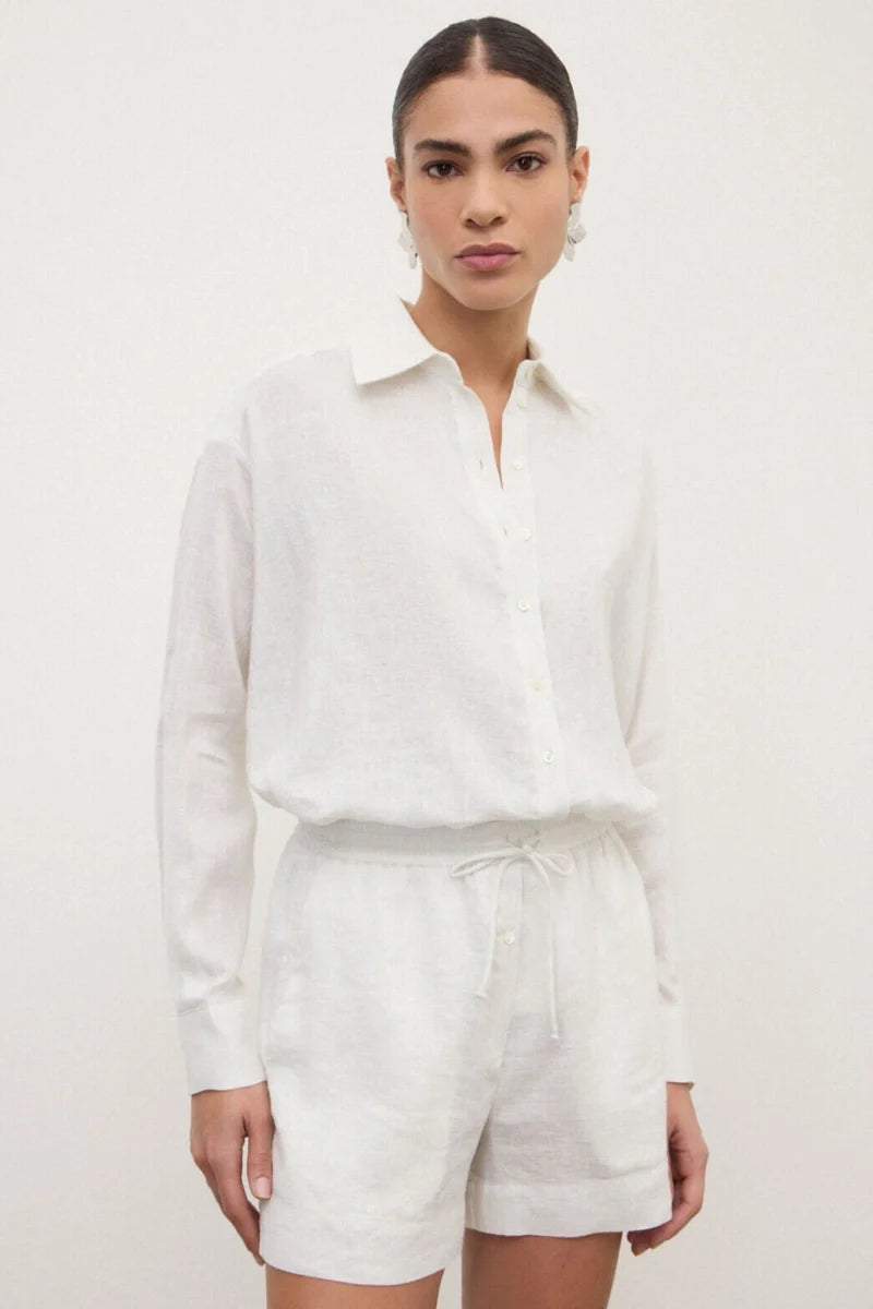 Linen / Lurex Shirt