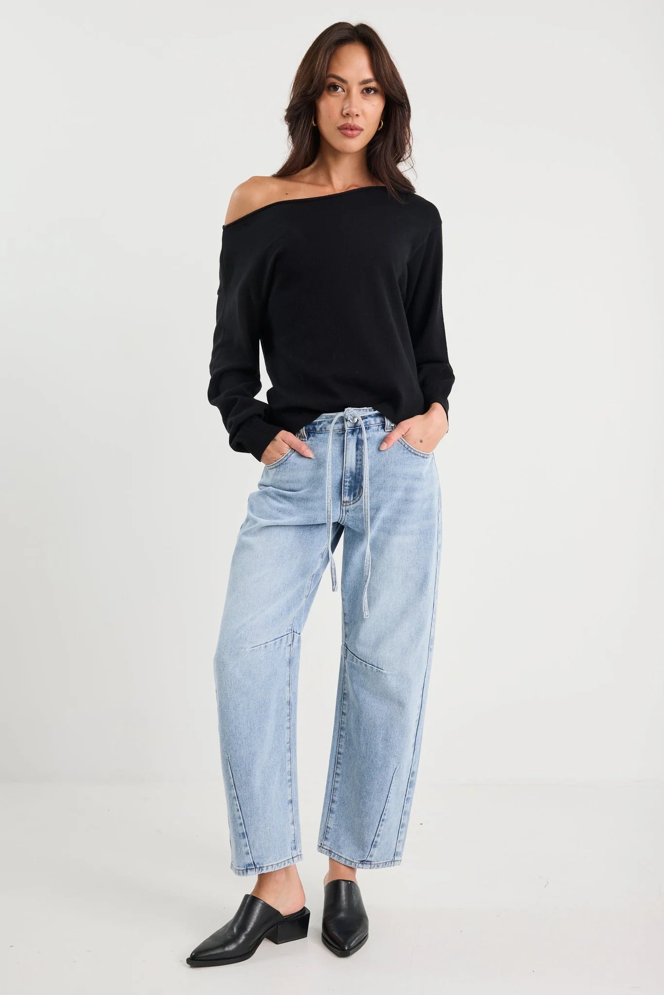 Reverb Off Shoulder Jumper