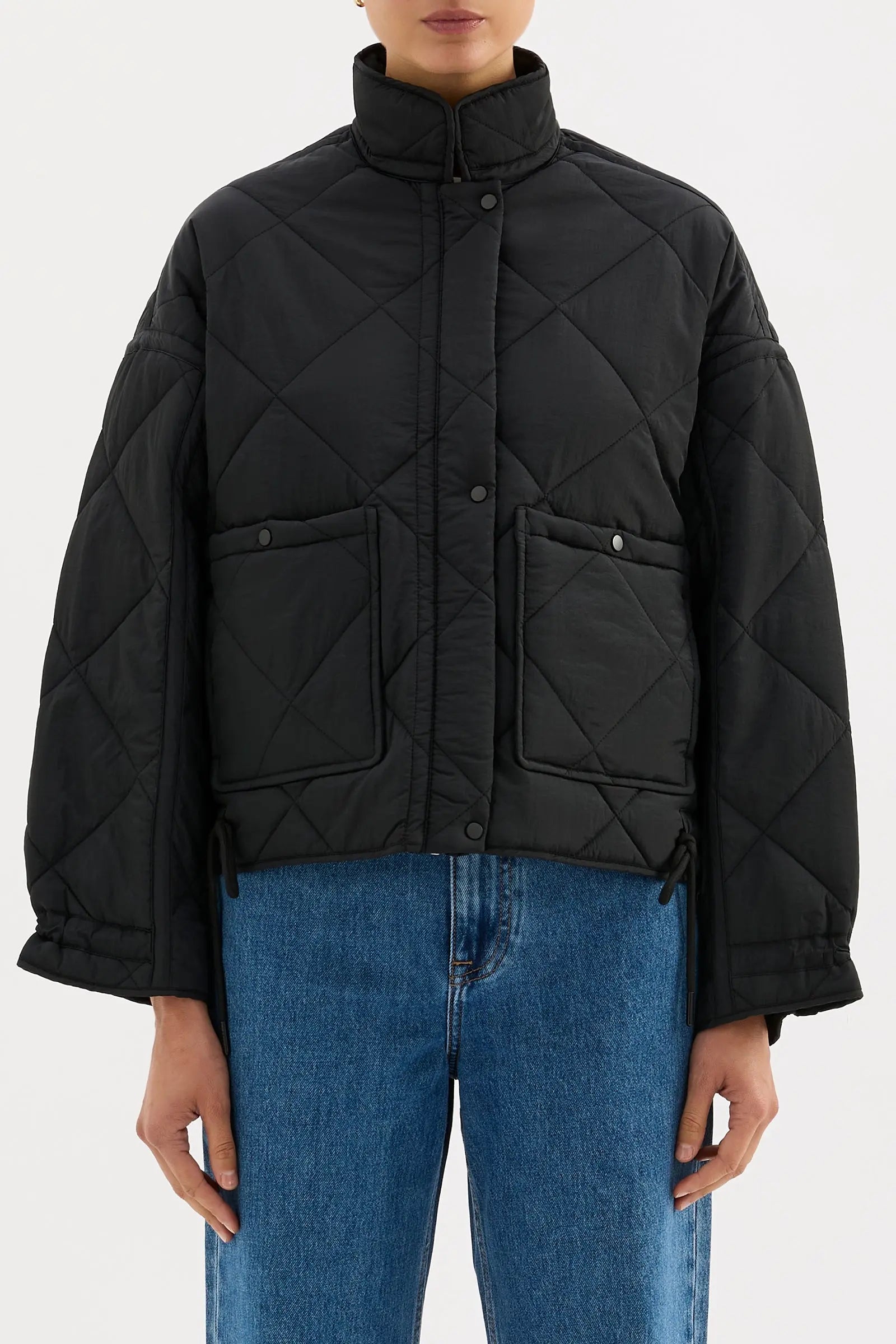 Sloane Puffer Jacket Nude Lucy