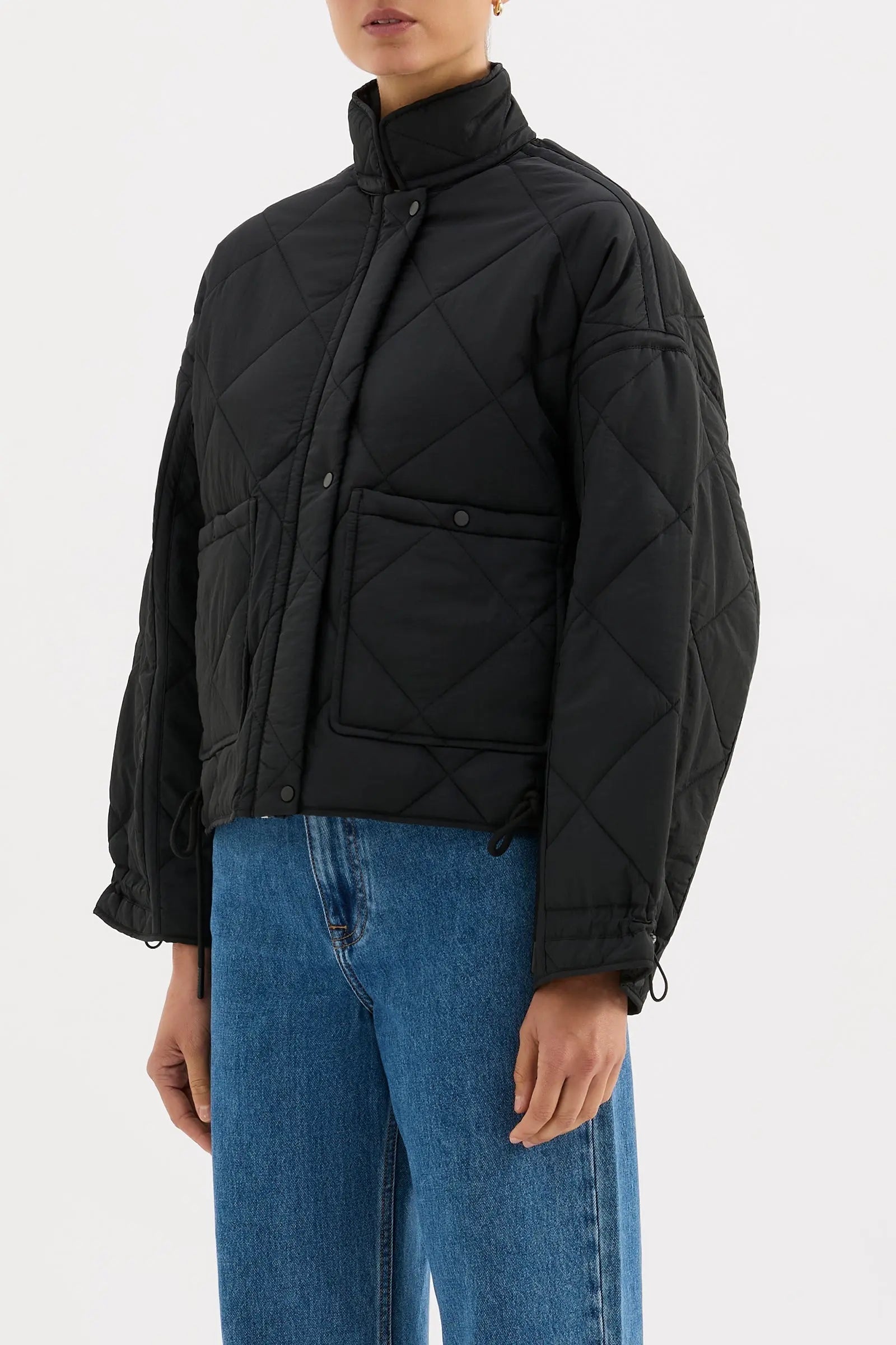 Sloane Puffer Jacket Nude Lucy