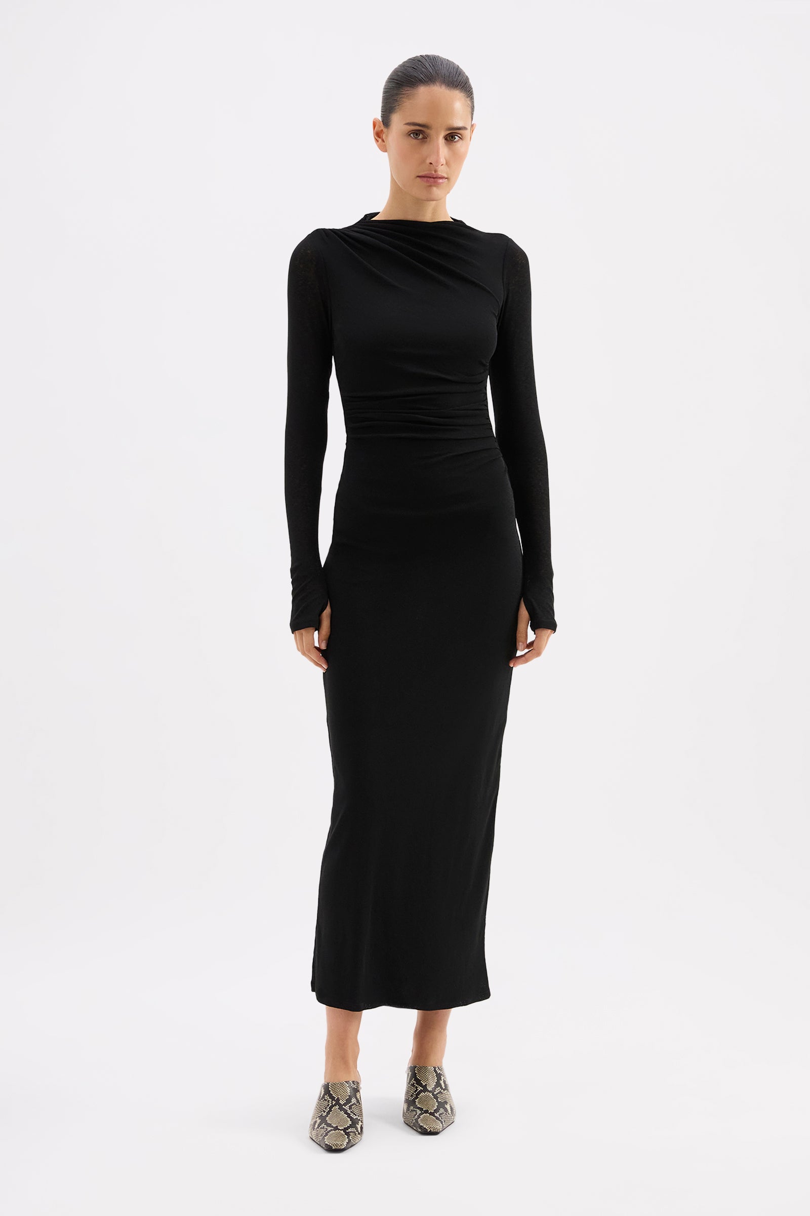 Juniper Mesh Maxi Dress