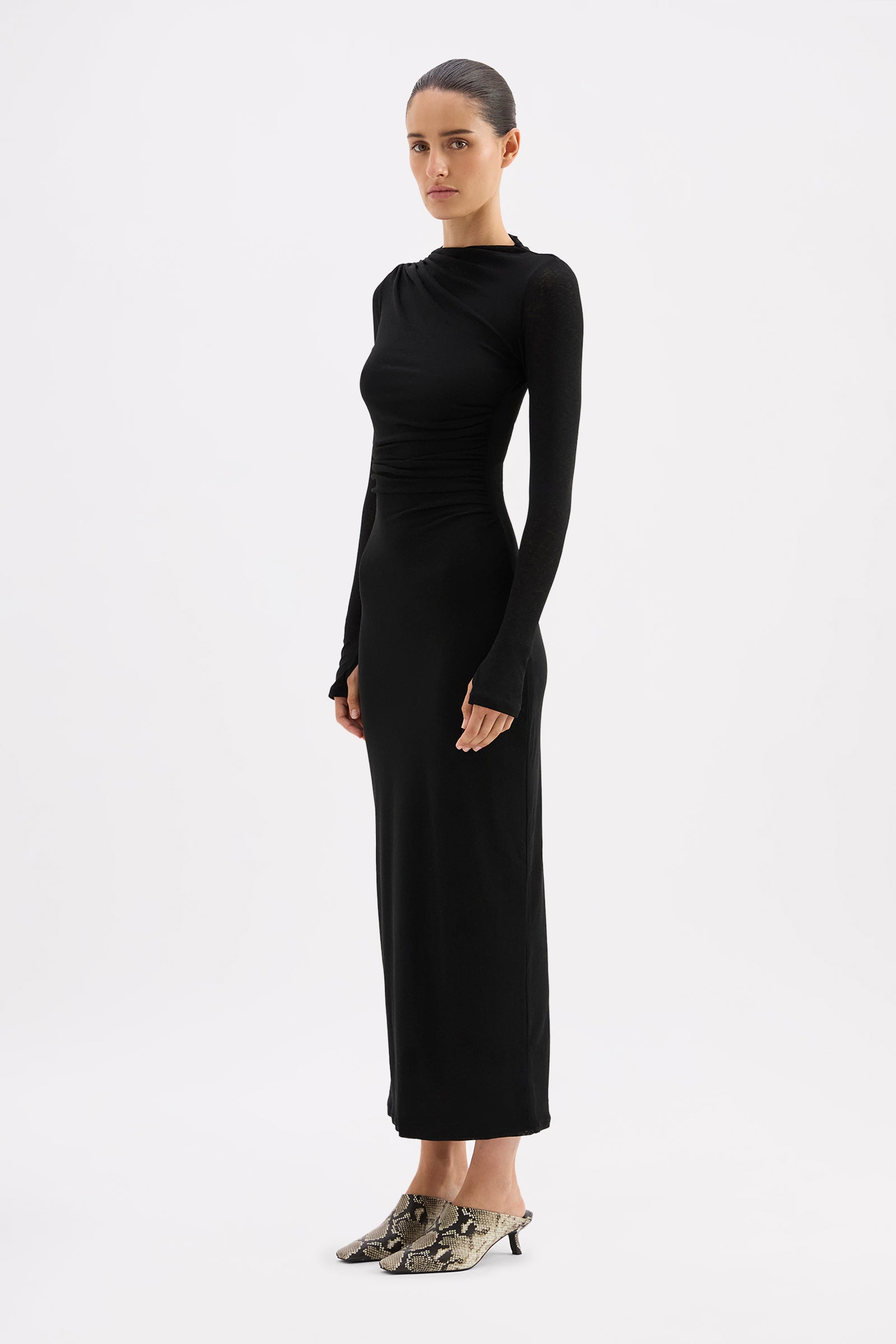 Juniper Mesh Maxi Dress