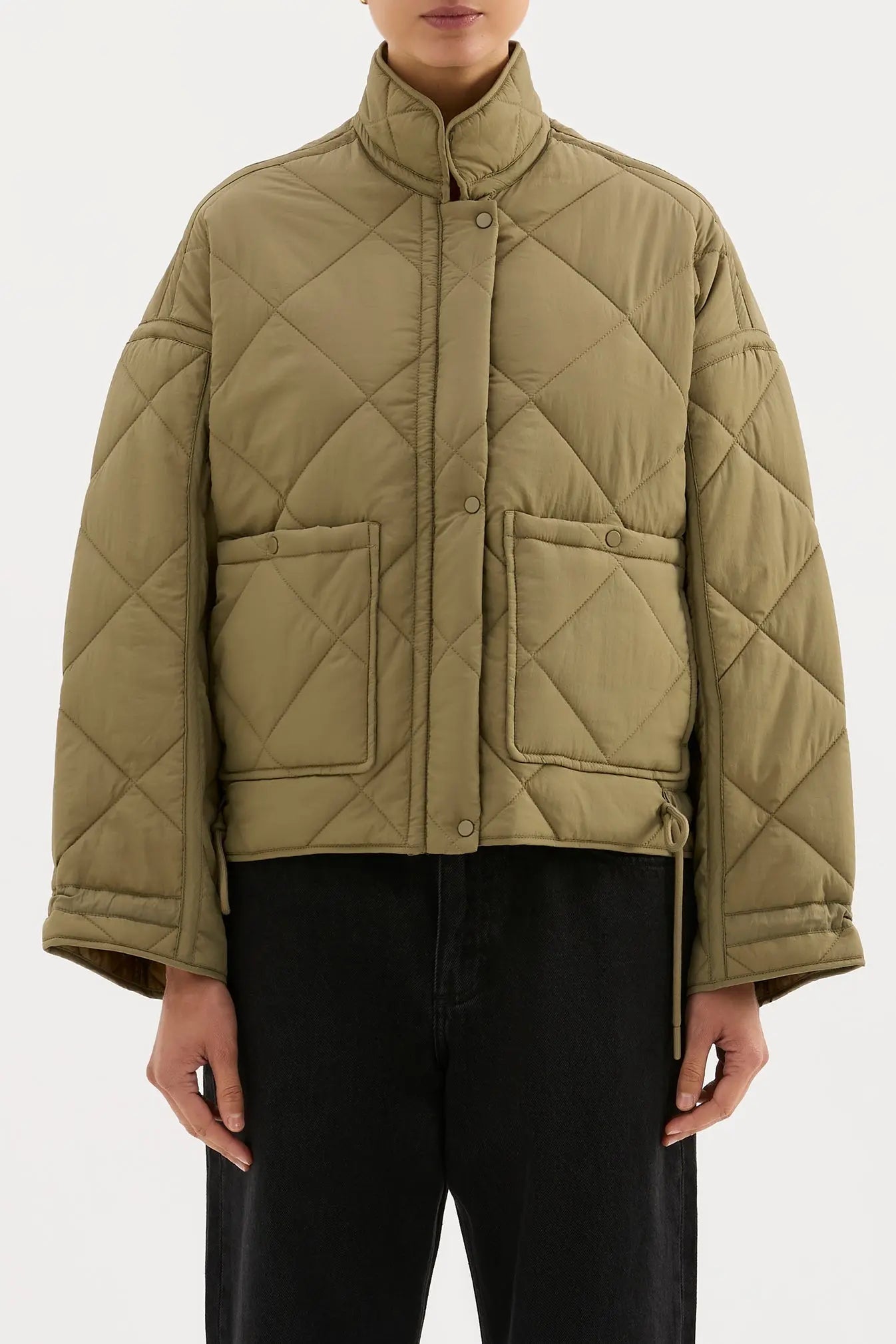 Sloane Puffer Jacket Nude Lucy