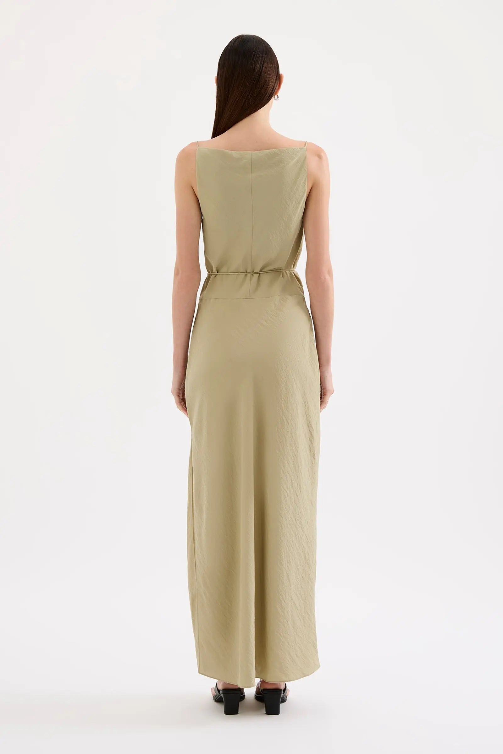 Elio Maxi Dress Nude Lucy