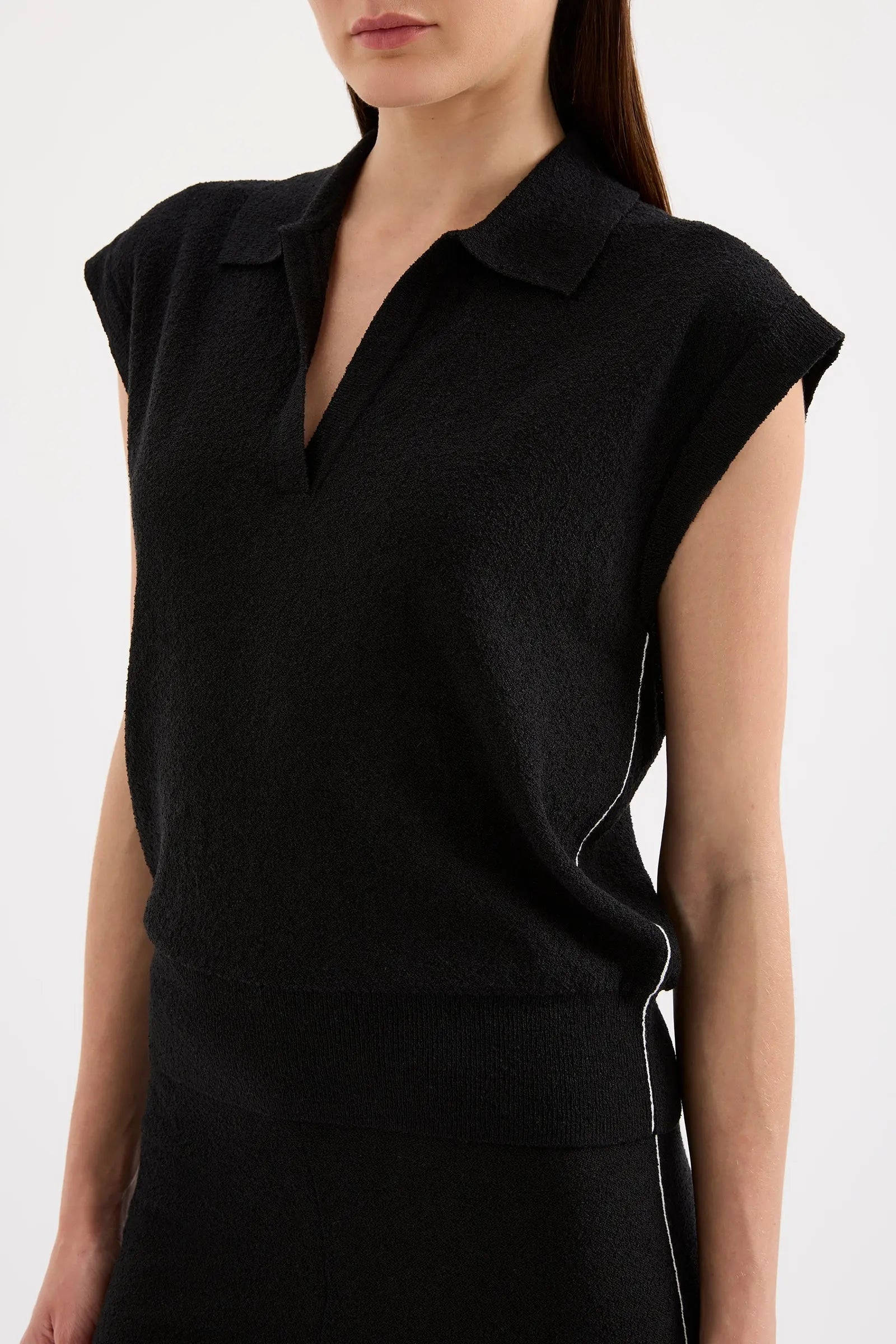 Jett Knit Top Nude Lucy