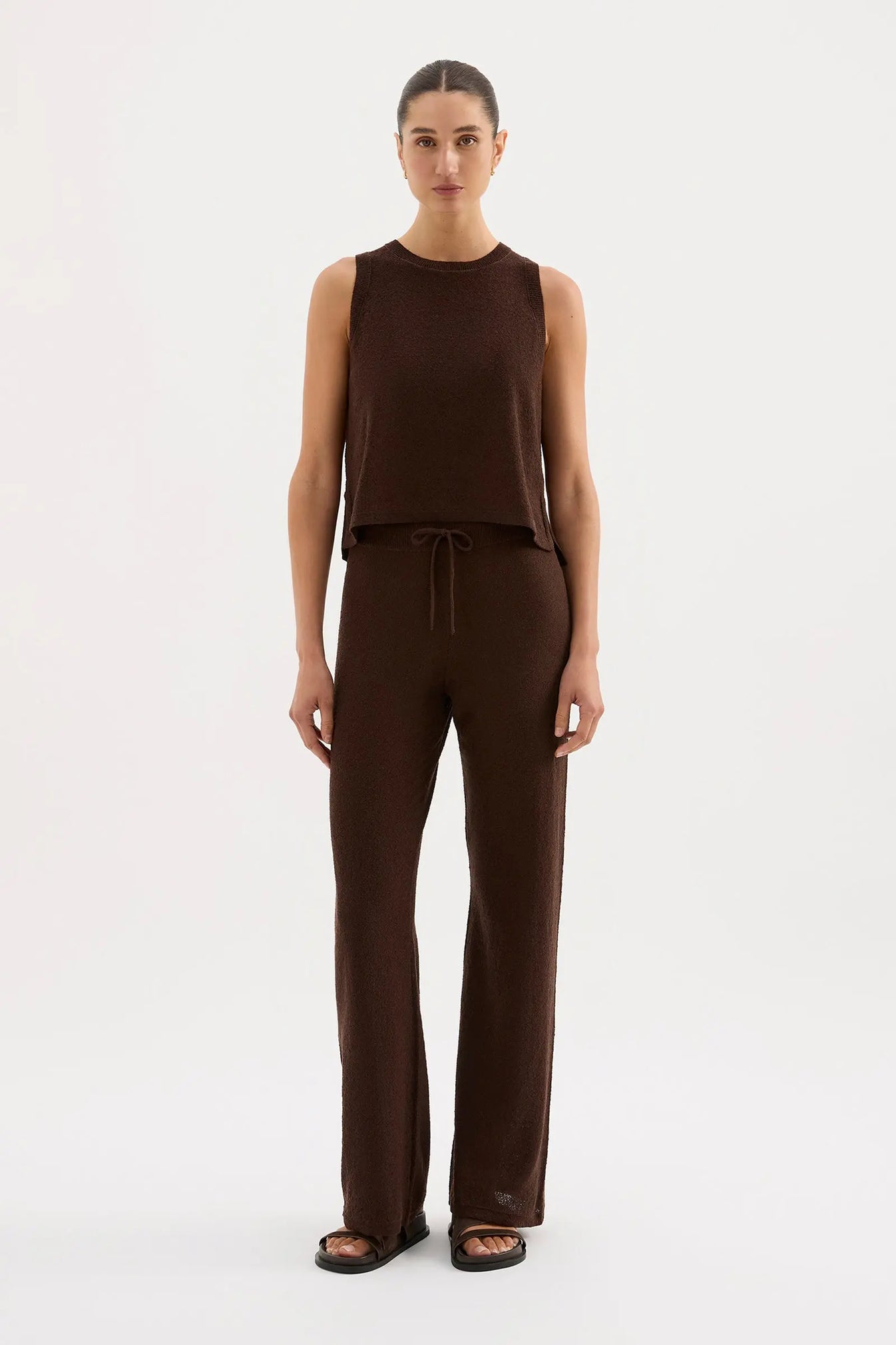 Zosia Knit Pant Nude Lucy