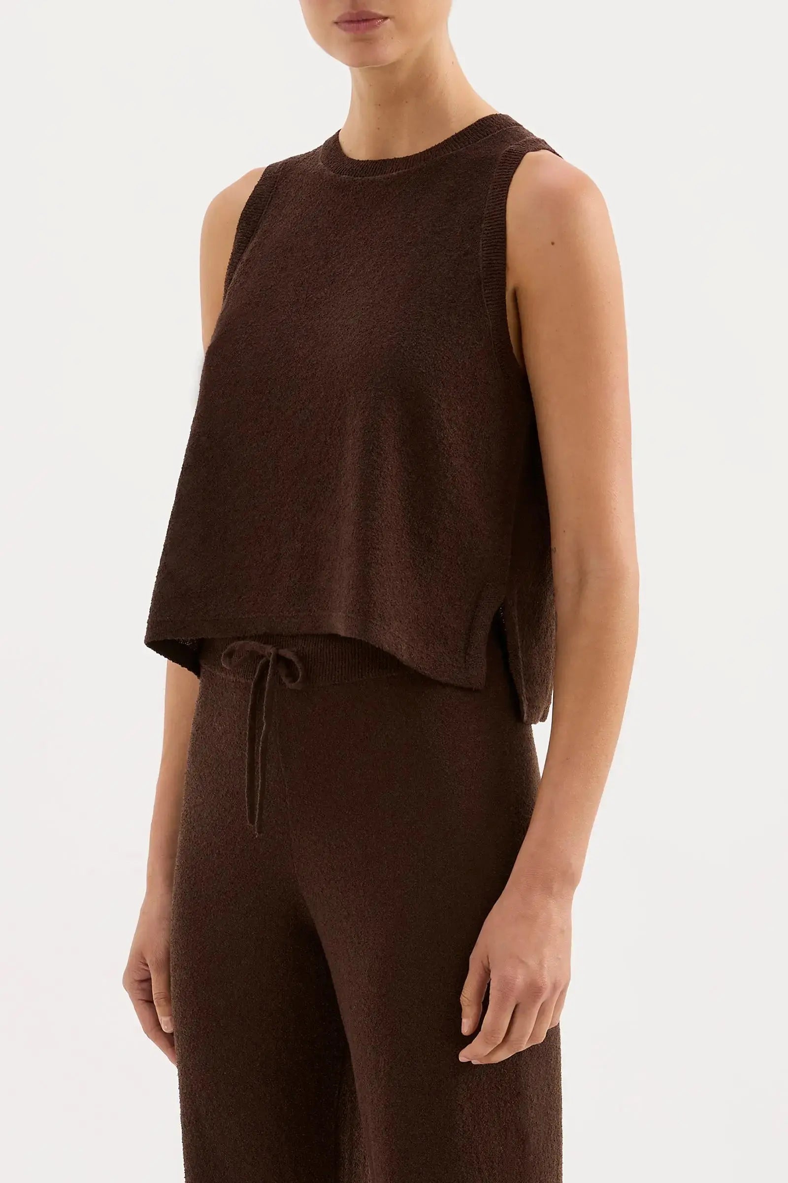 Zosia Knit Tank Nude Lucy