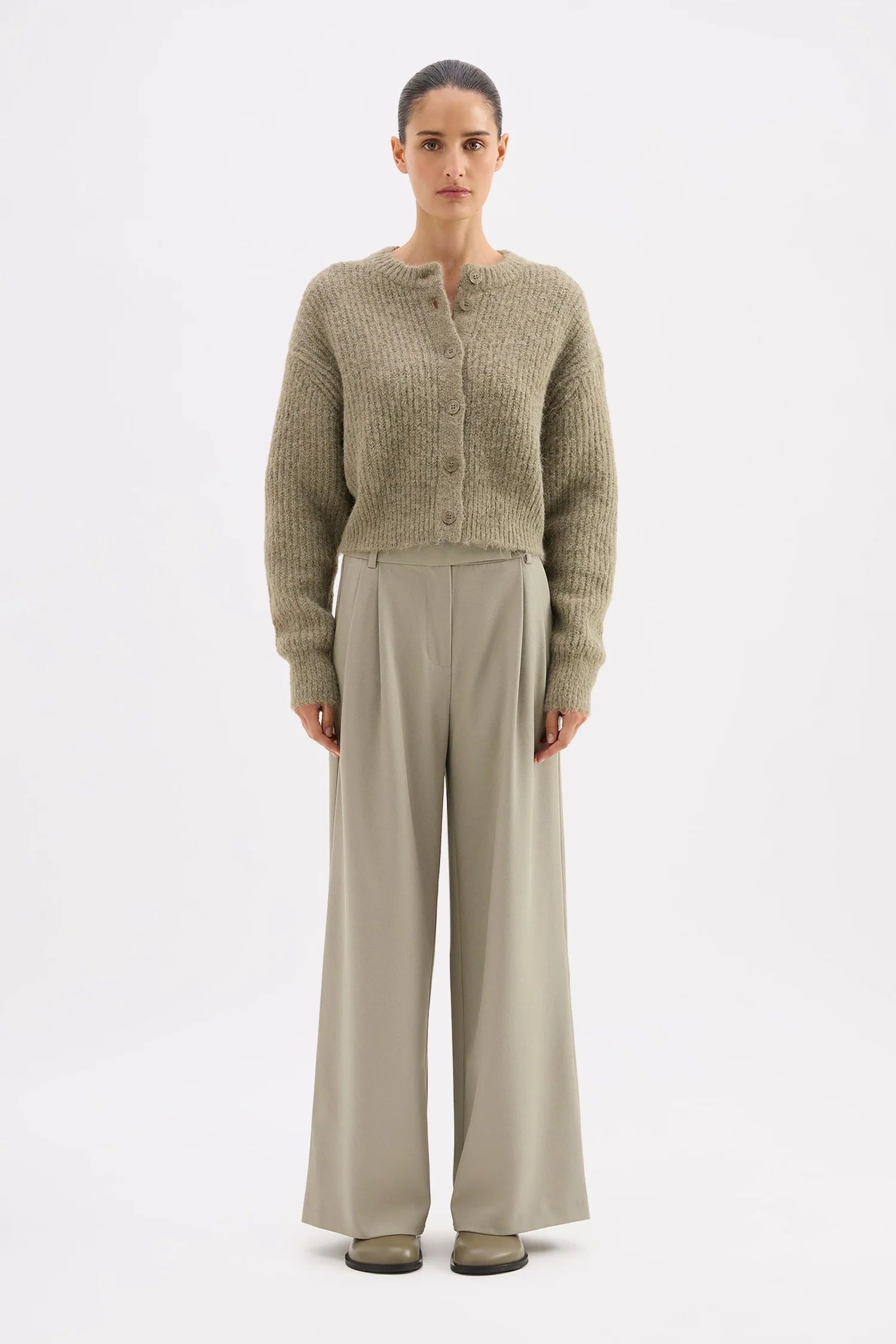 Nixon Cropped Cardigan