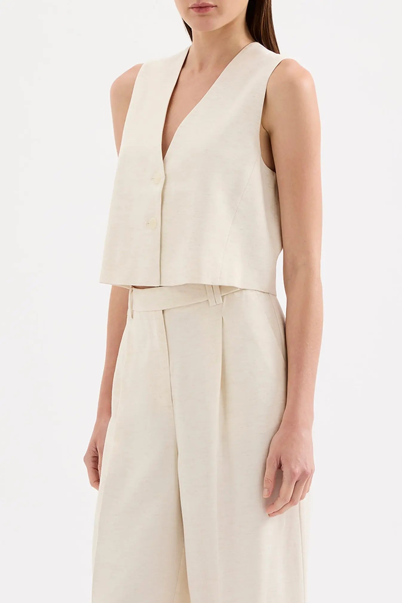 Alfie Vest Nude Lucy