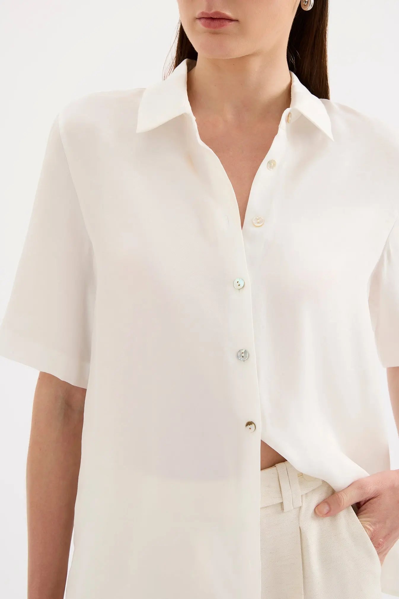 Beckett Shirt Nude Lucy