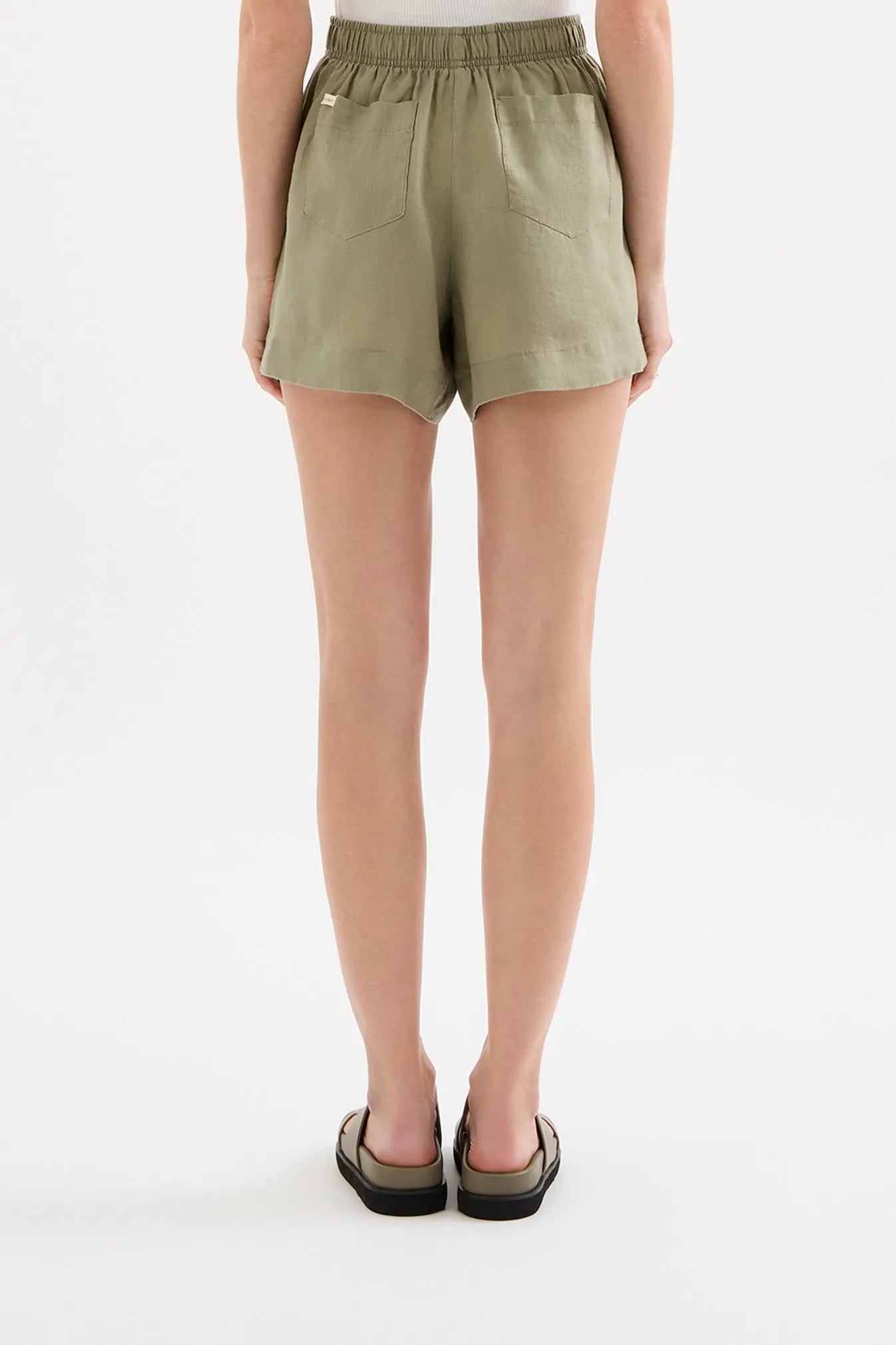 Lounge Linen Short Nude Lucy