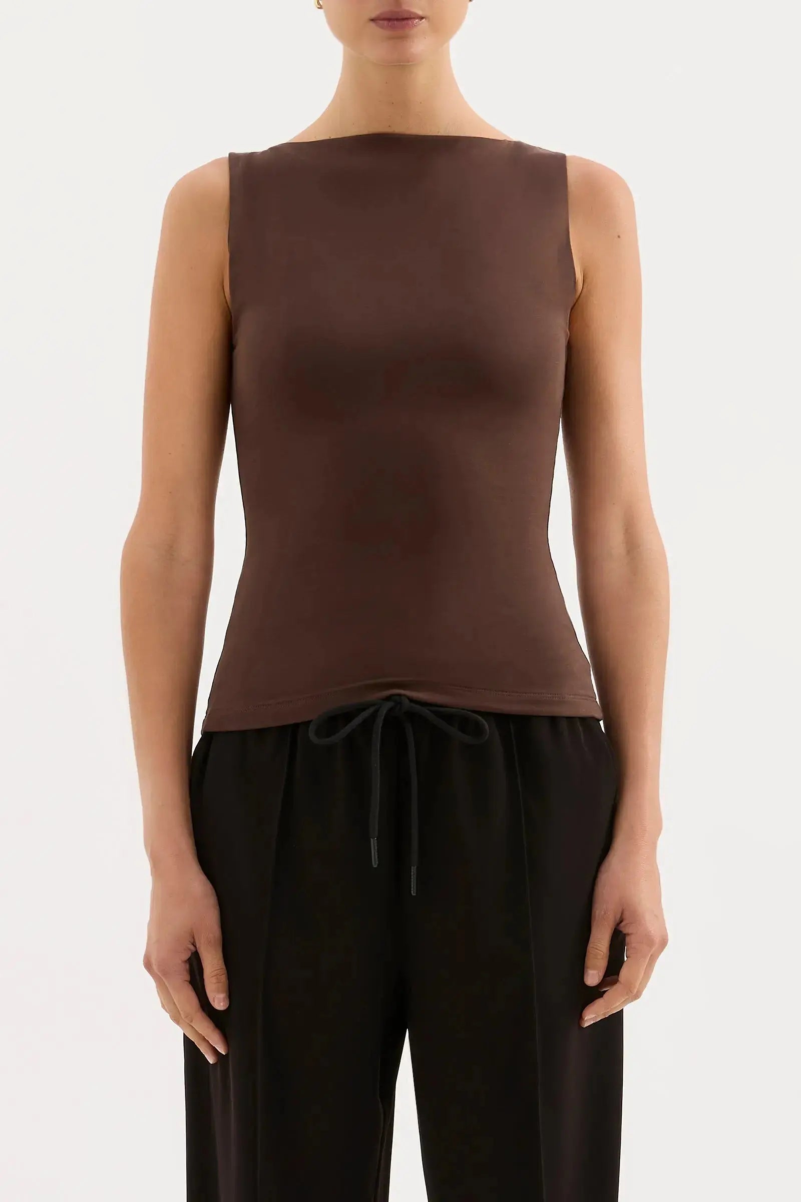 Lois Organic Tank Nude Lucy