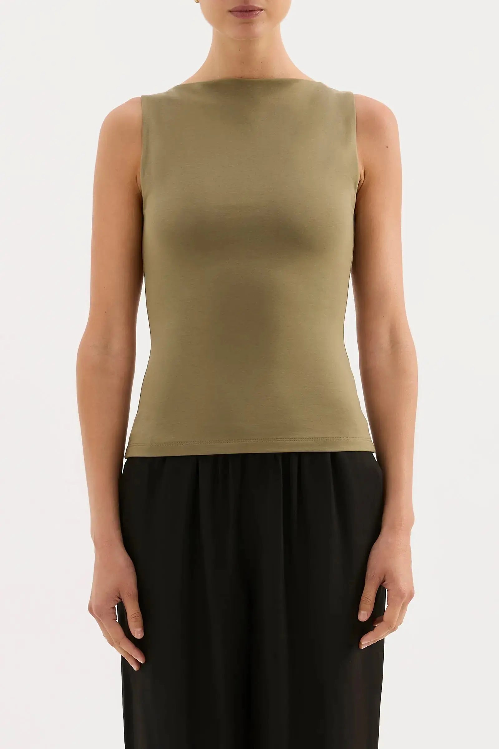 Lois Organic Tank Nude Lucy