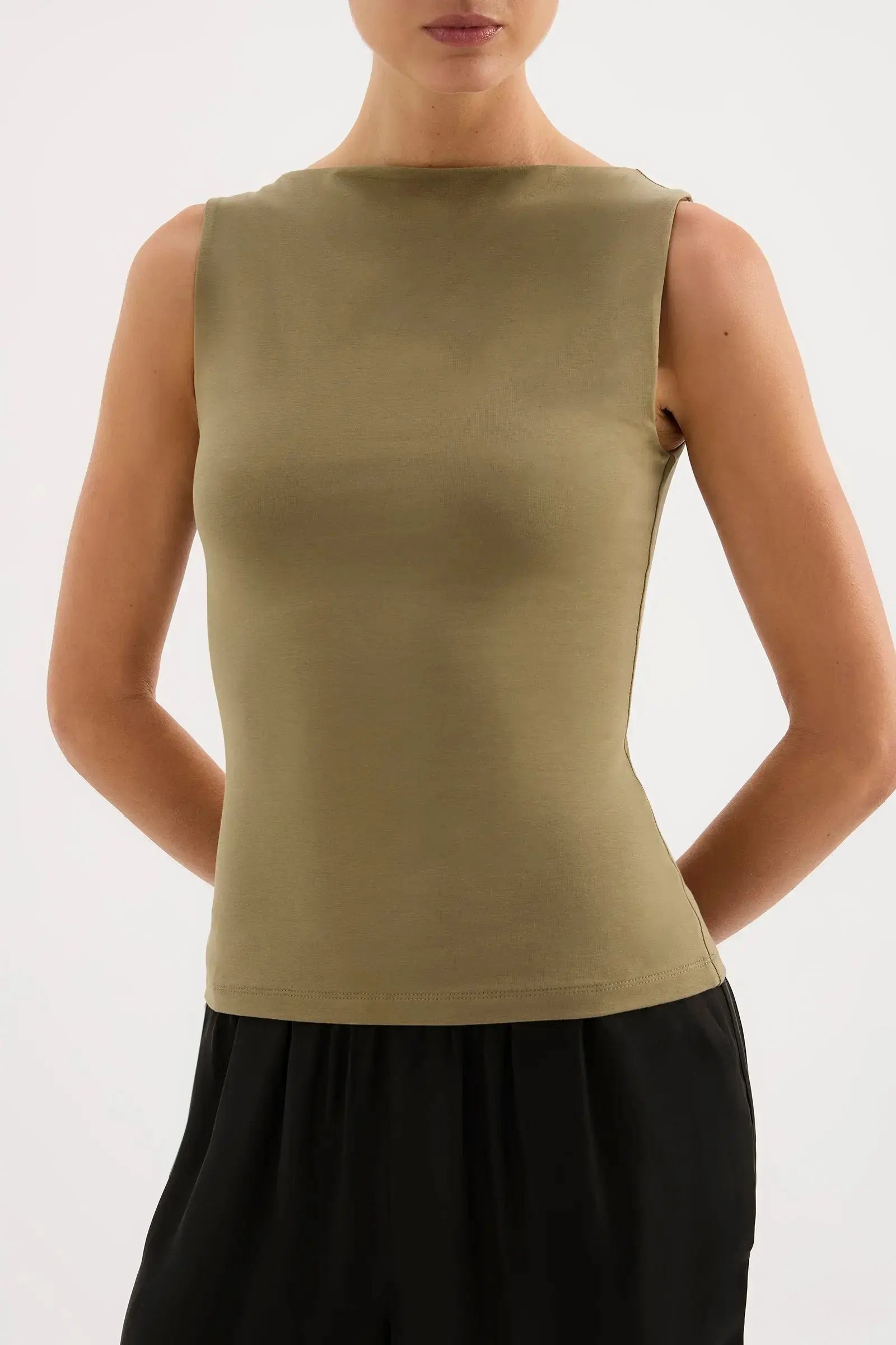 Lois Organic Tank Nude Lucy