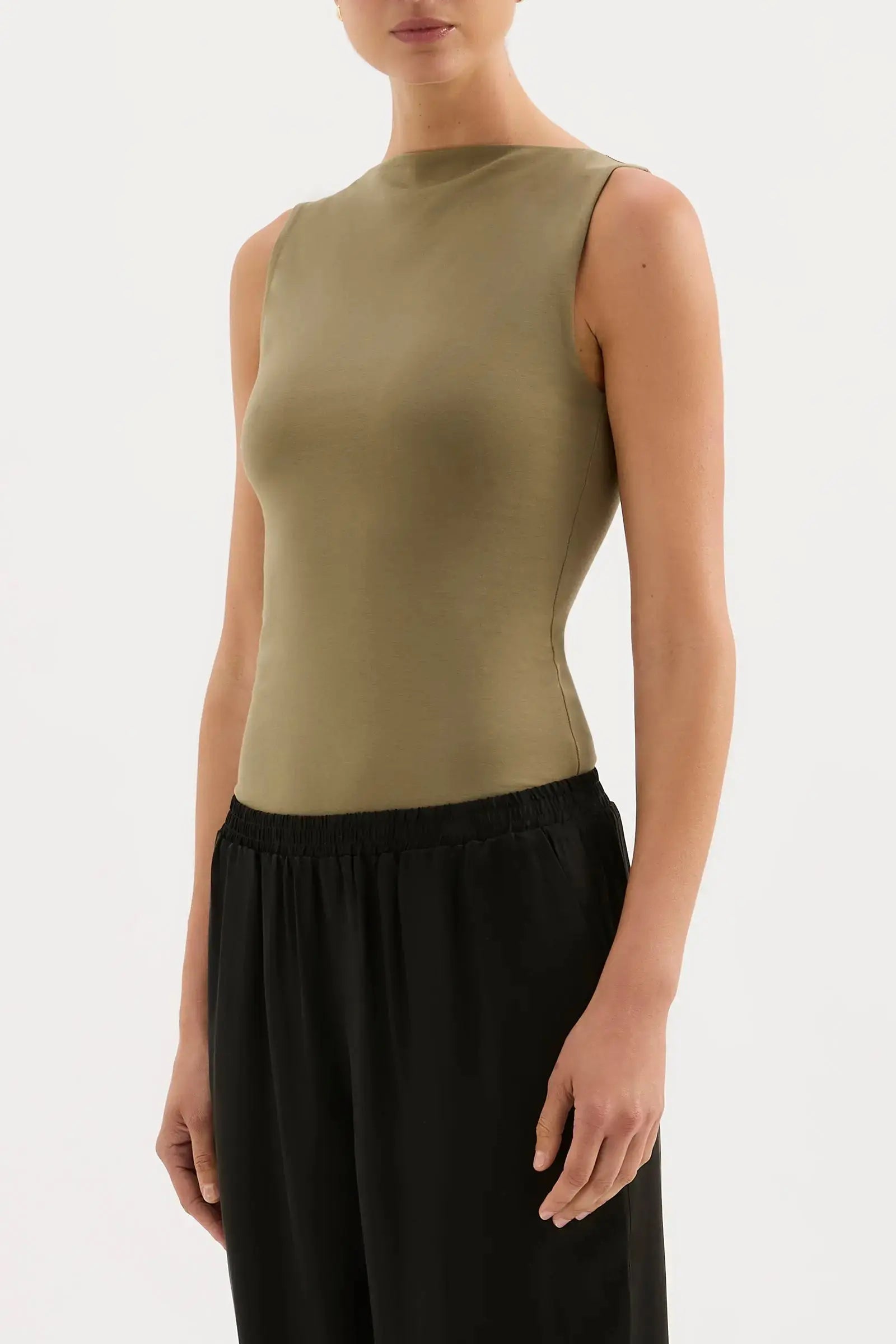 Lois Organic Tank Nude Lucy