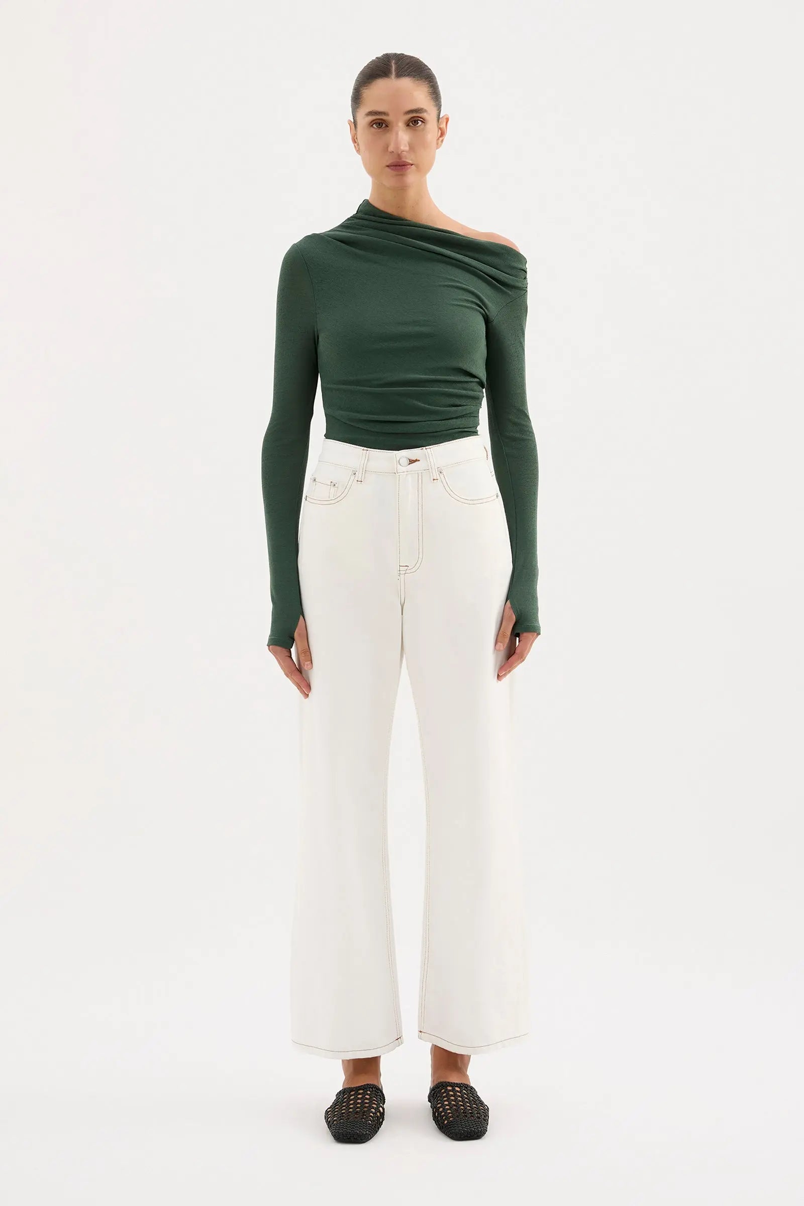 Rue Mesh LS Top Nude Lucy